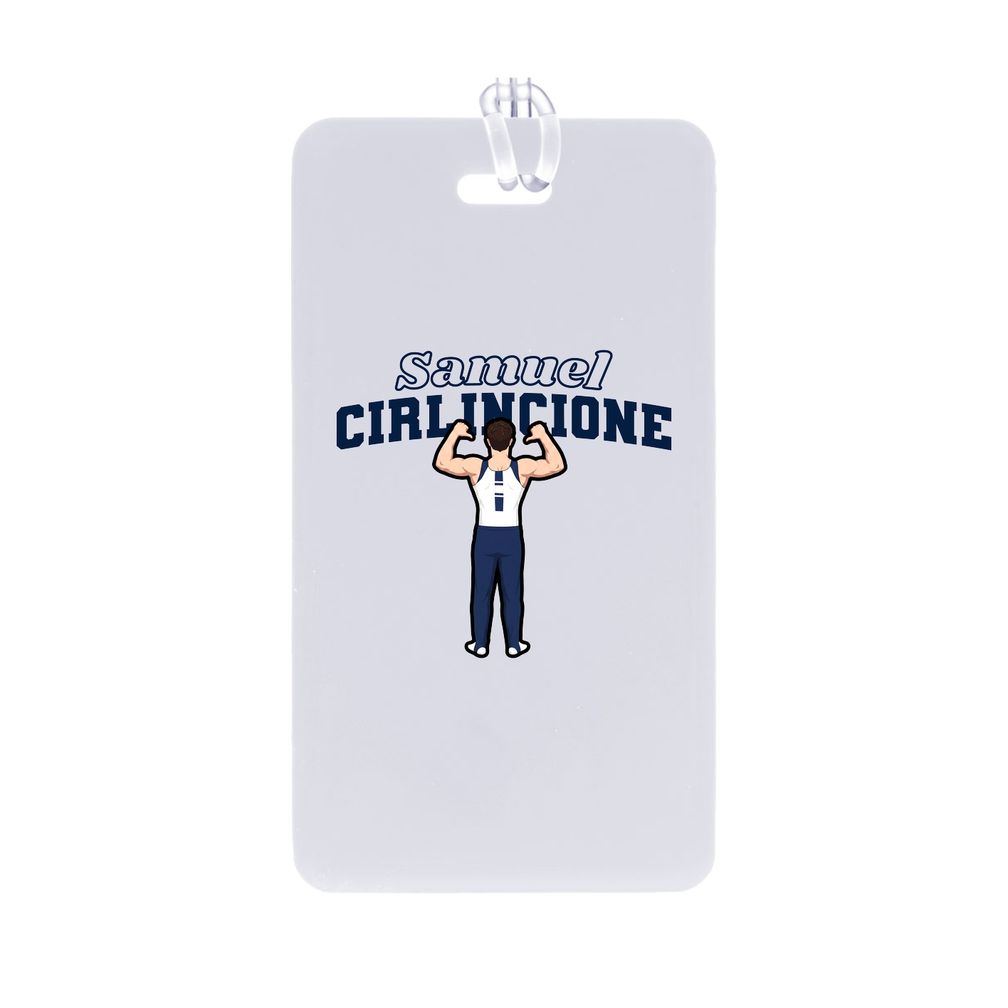 Bag Tag — Name Arch in Classic