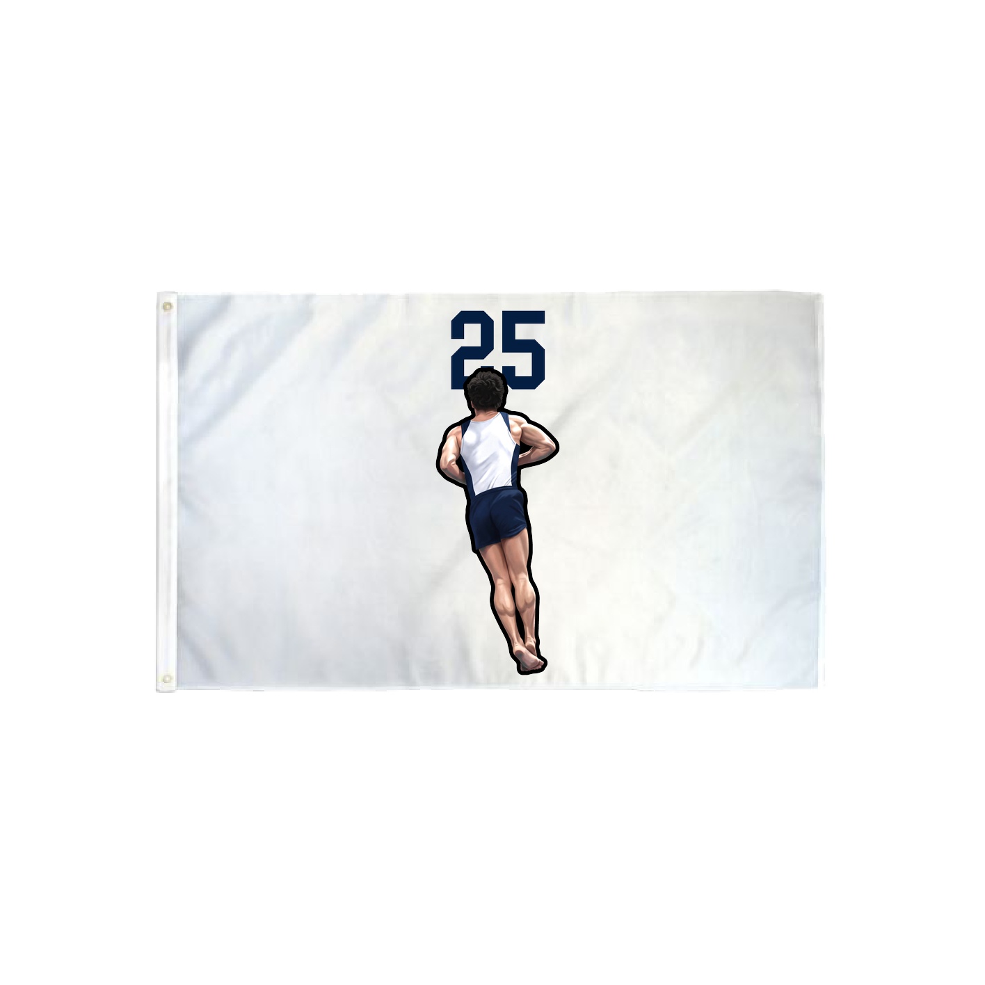 3x5 Flag — Number Top in Classic
