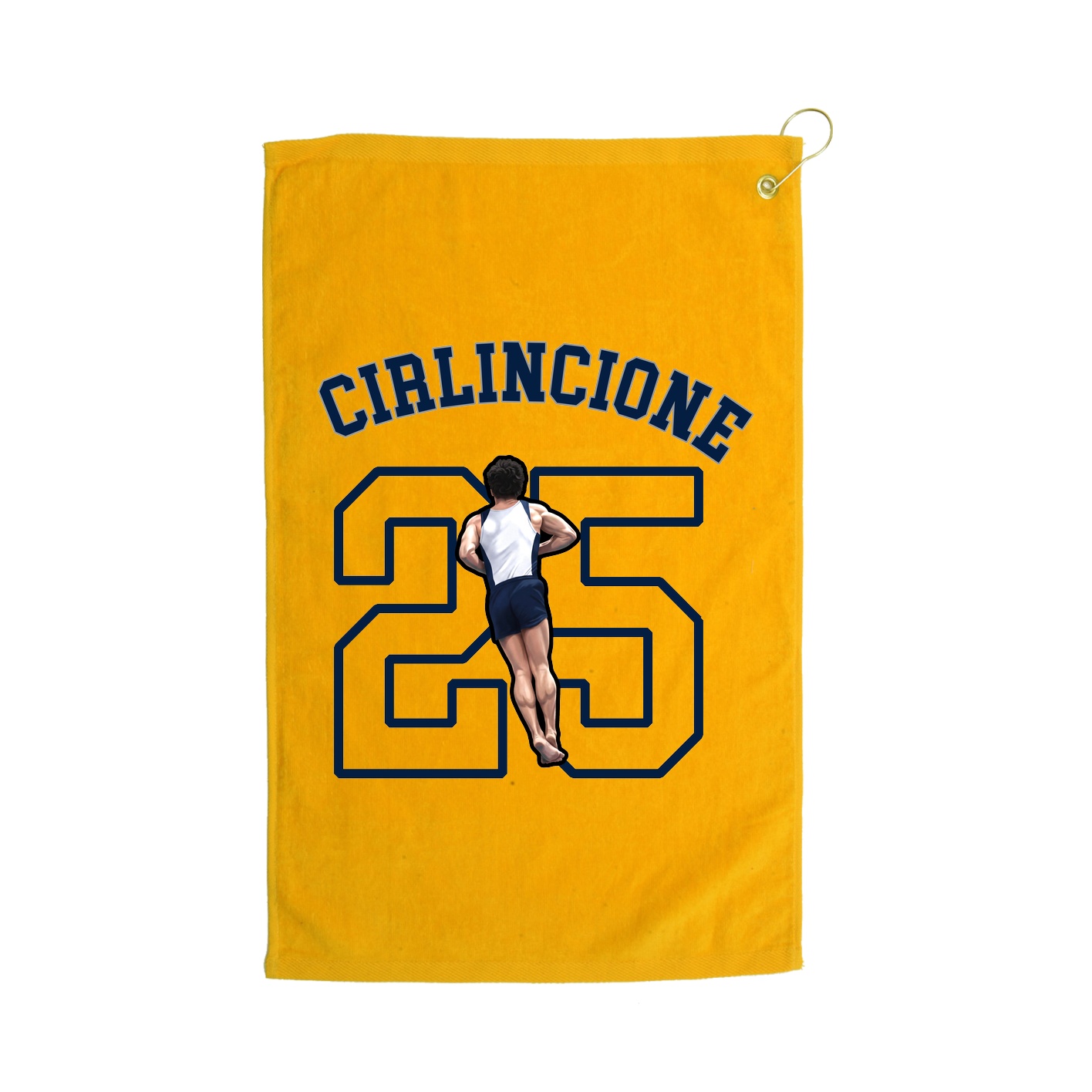 Golf Towel — Shirsey Arch in Gold