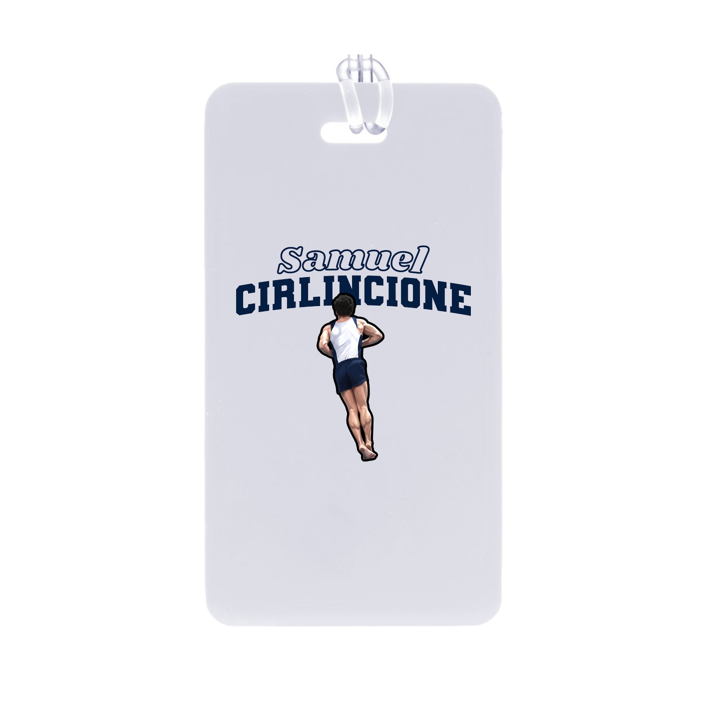 Bag Tag — Name Arch in Classic