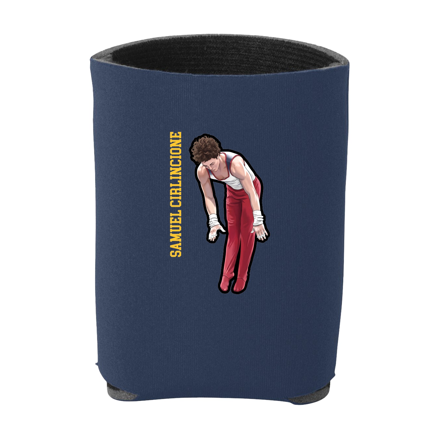 Can Holder — Name Vertical in Navy