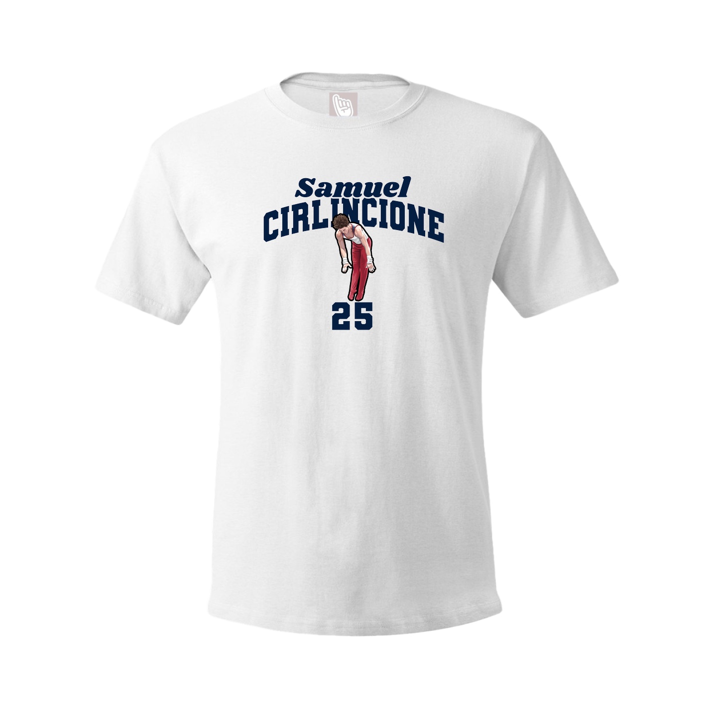 Youth Tee — Signature Arch in White