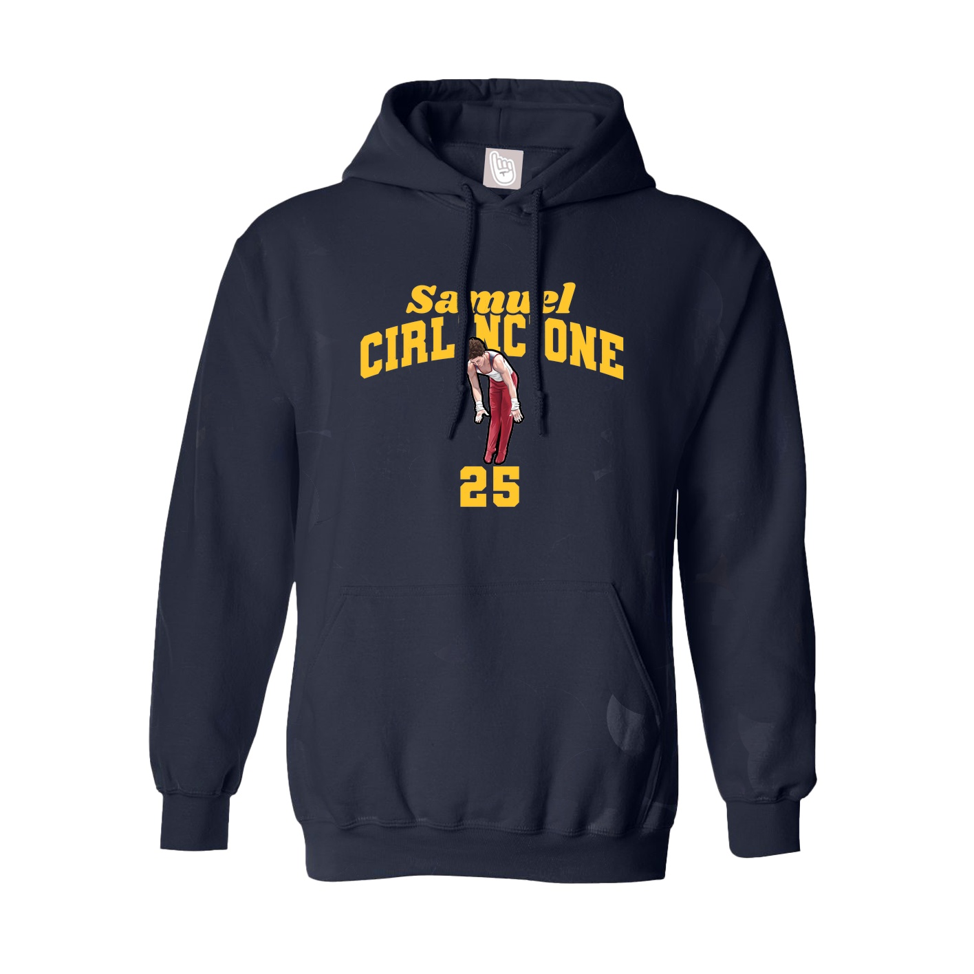 Hoodie — Signature Arch in Navy
