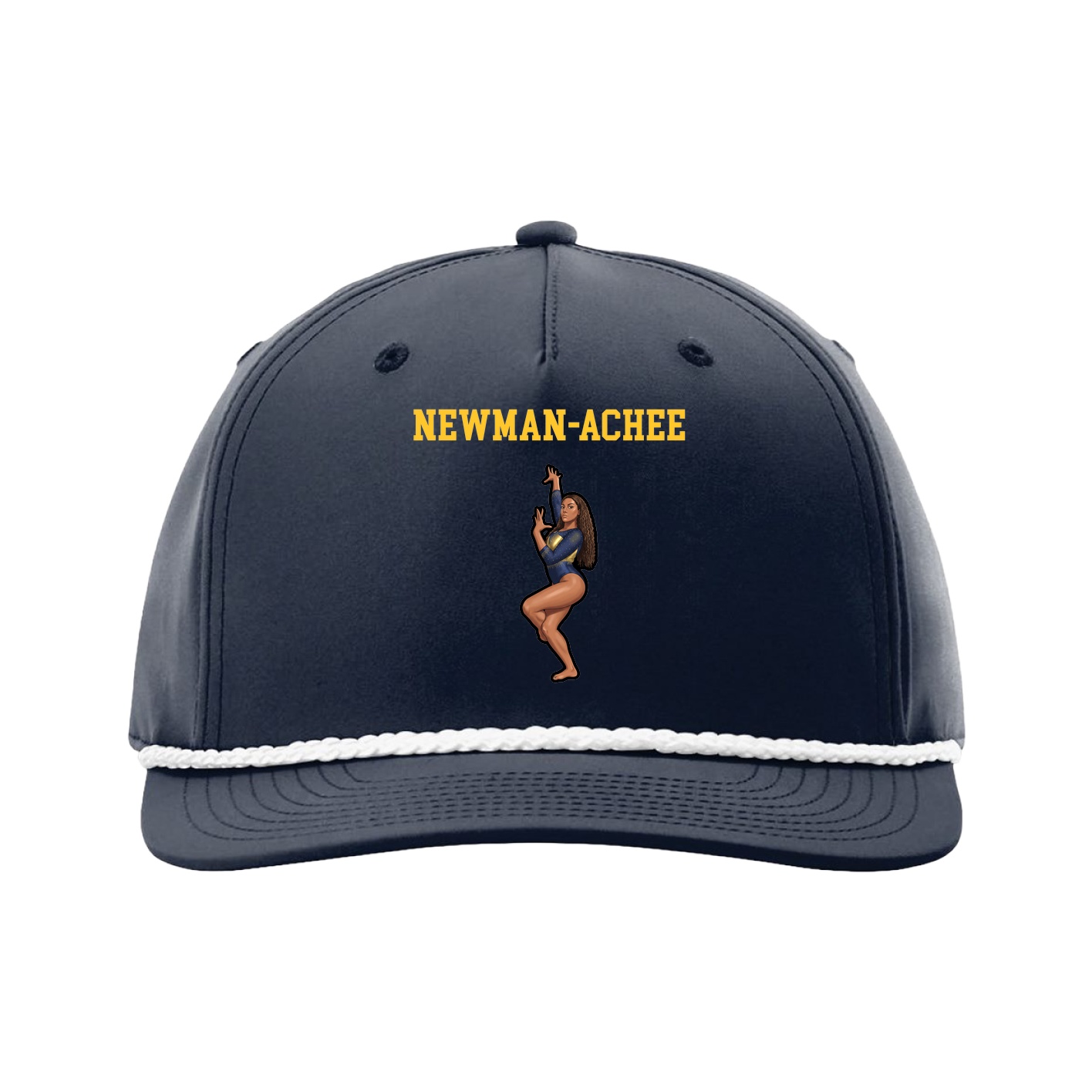 Five-Panel Classic Rope Cap — Shirsey in Navy