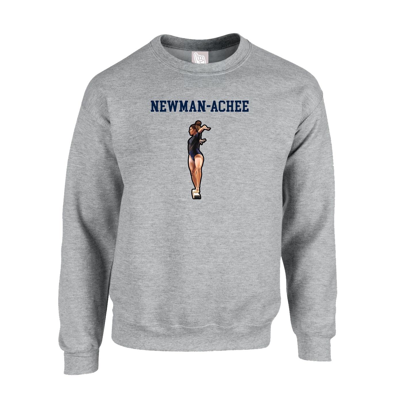 Fleece Crew — Shirsey in Grey