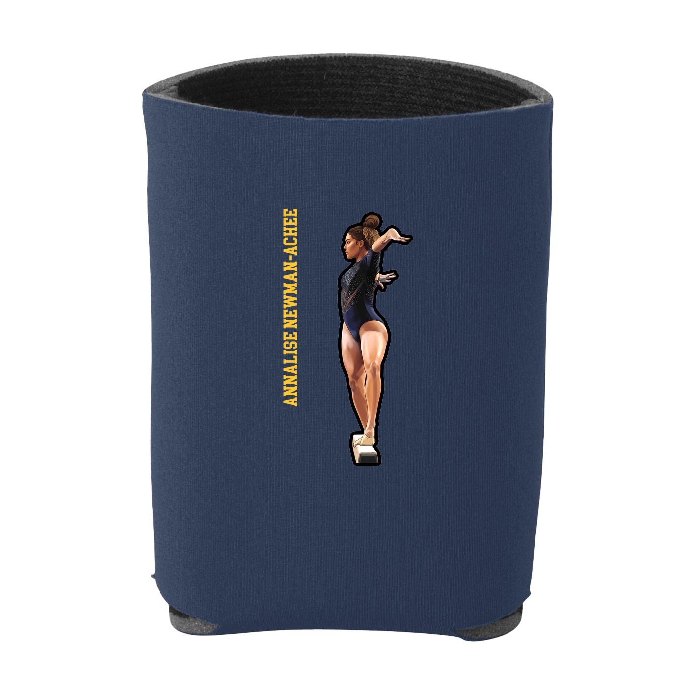 Can Holder — Name Vertical in Navy