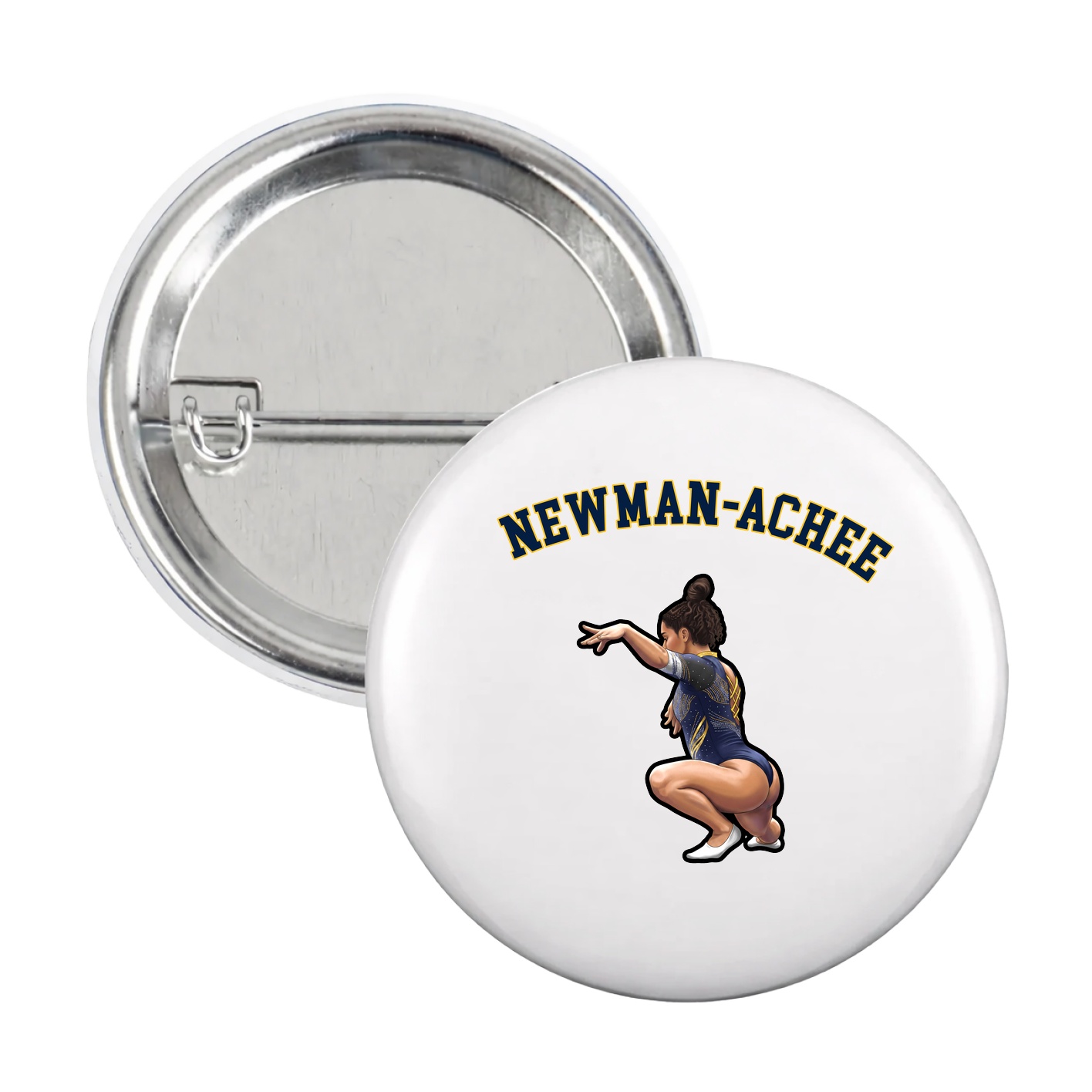 Game Day Button — Shirsey Arch in White