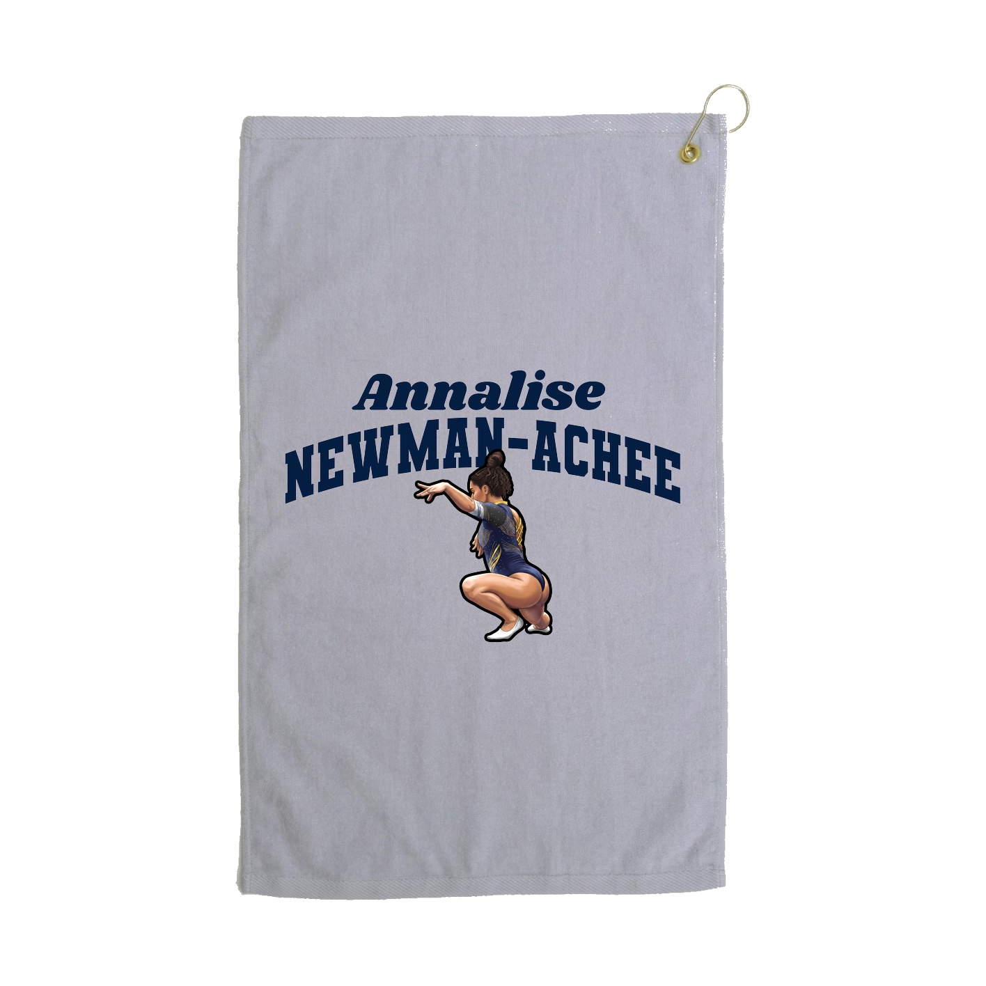 Golf Towel — Signature Arch in Grey