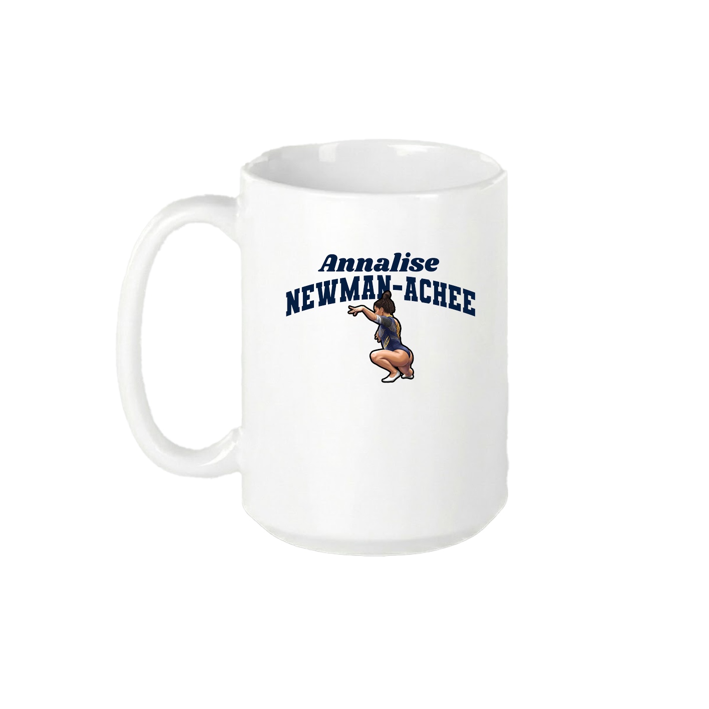 15oz Coffee Mug — Signature Arch in White