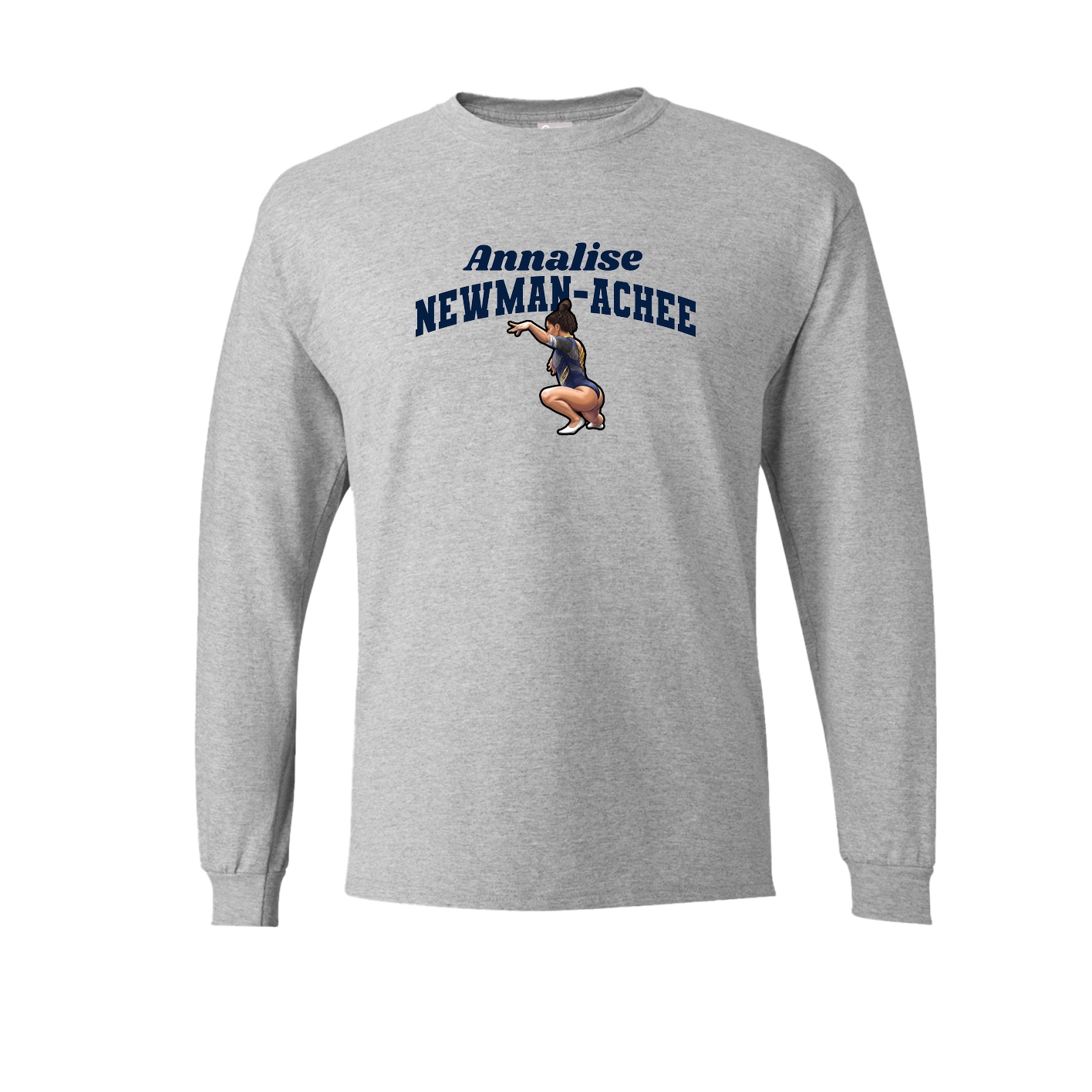 Long Sleeve Tee — Signature Arch in Grey