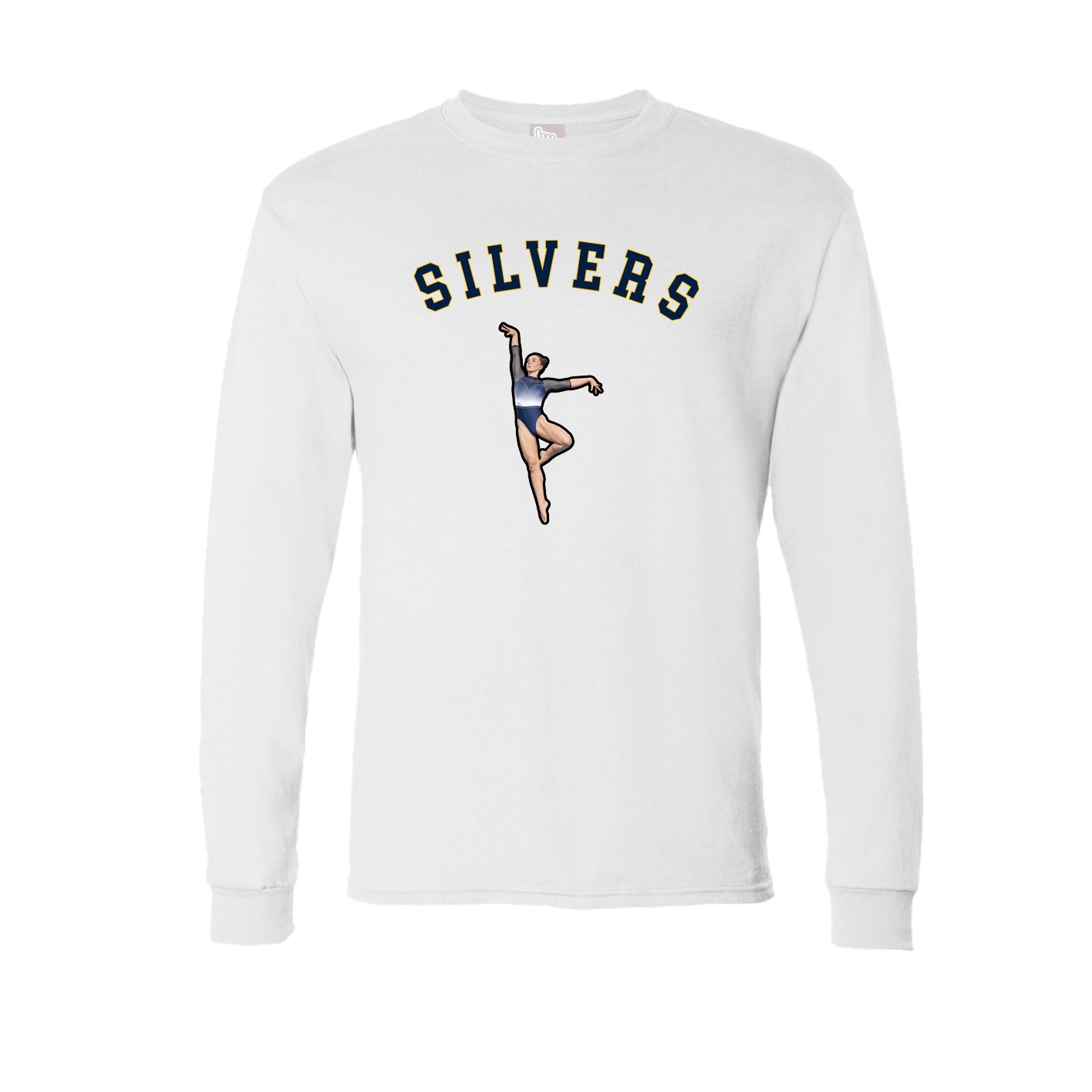 Long Sleeve Tee — Shirsey Arch in White