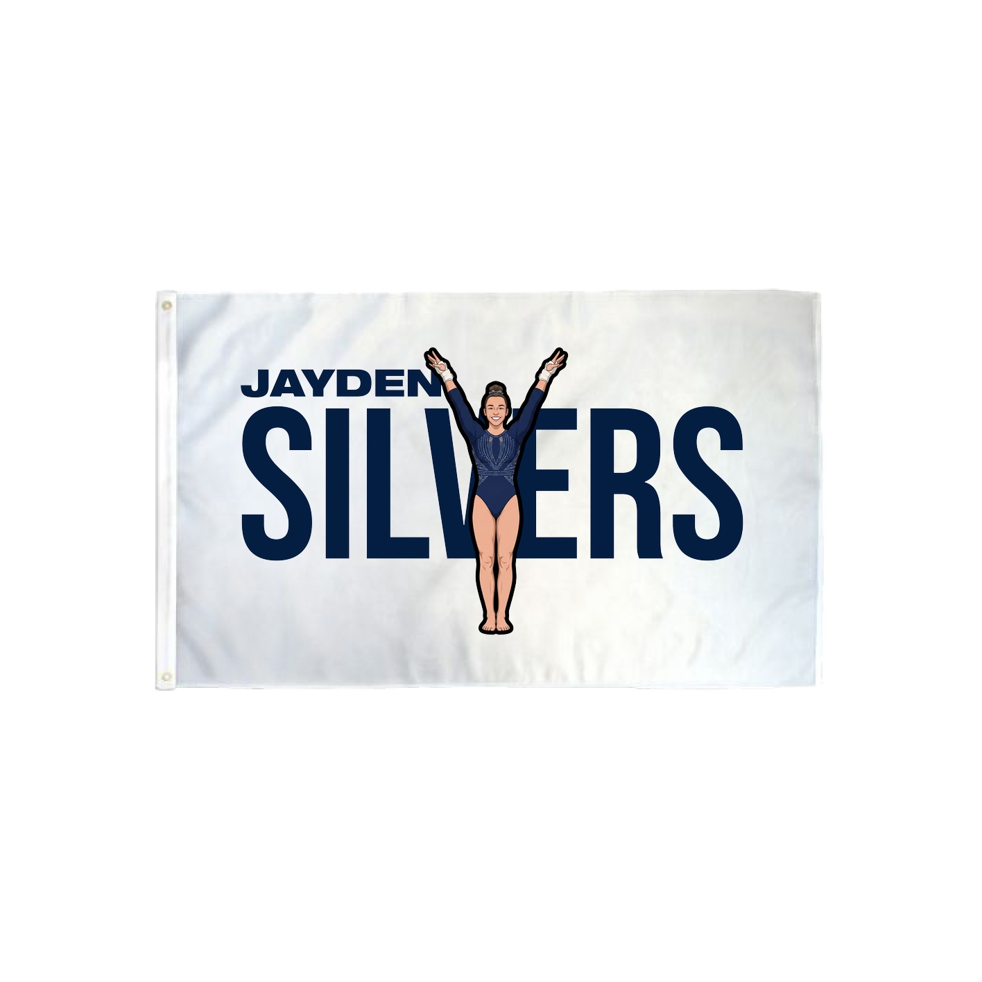 3x5 Flag — Player Name in Classic