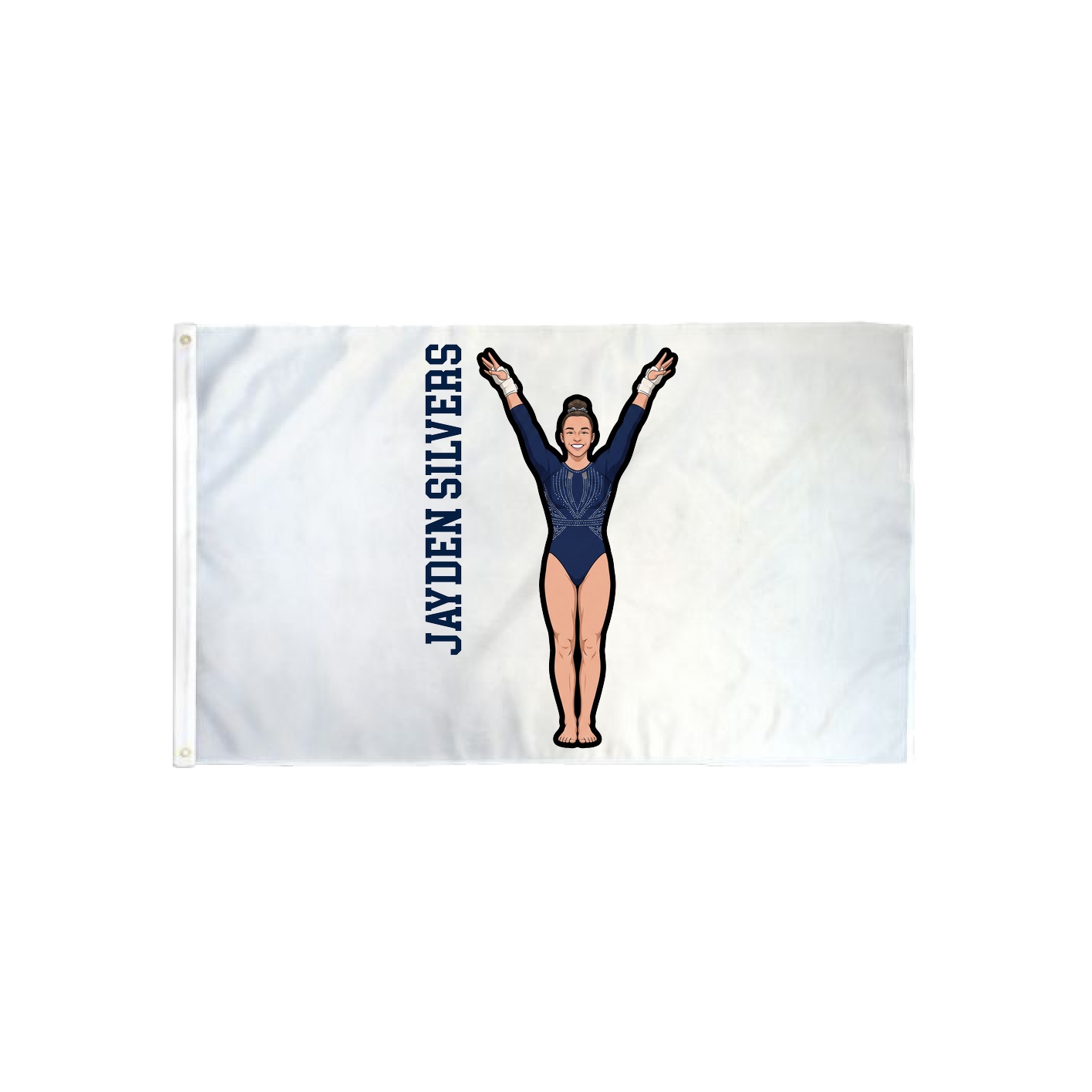 3x5 Flag — Name Vertical in Classic