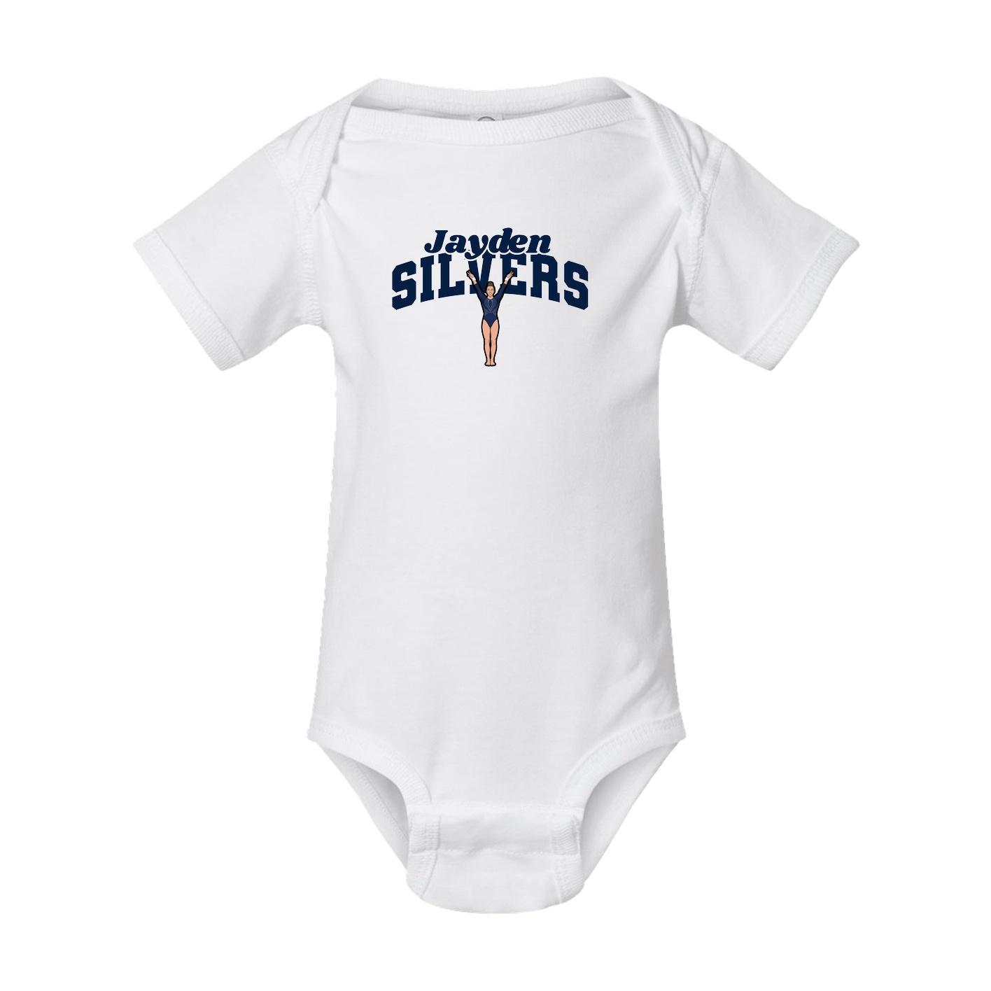 Baby Onesie — Signature Arch in White