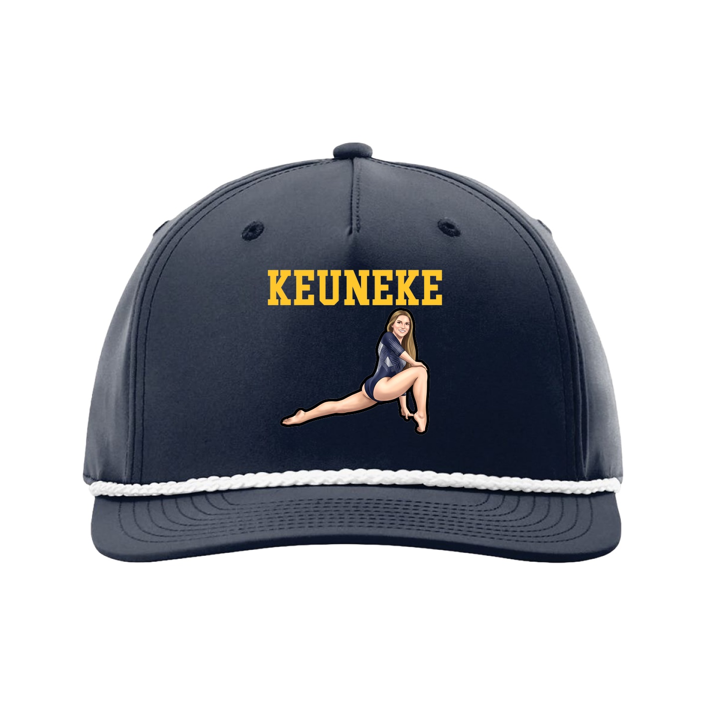 Five-Panel Classic Rope Cap — Shirsey in Navy