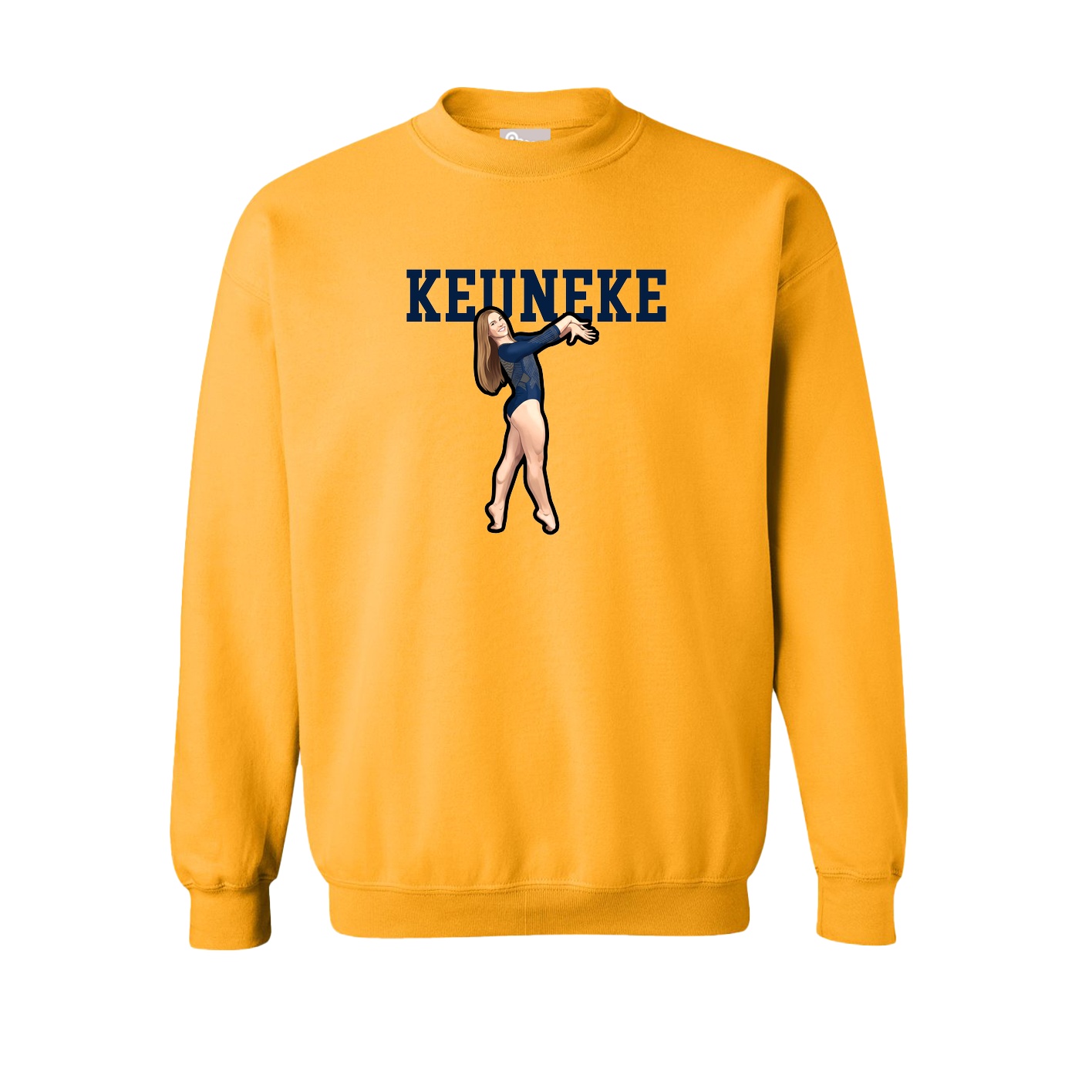 Fleece Crew — Shirsey in Gold