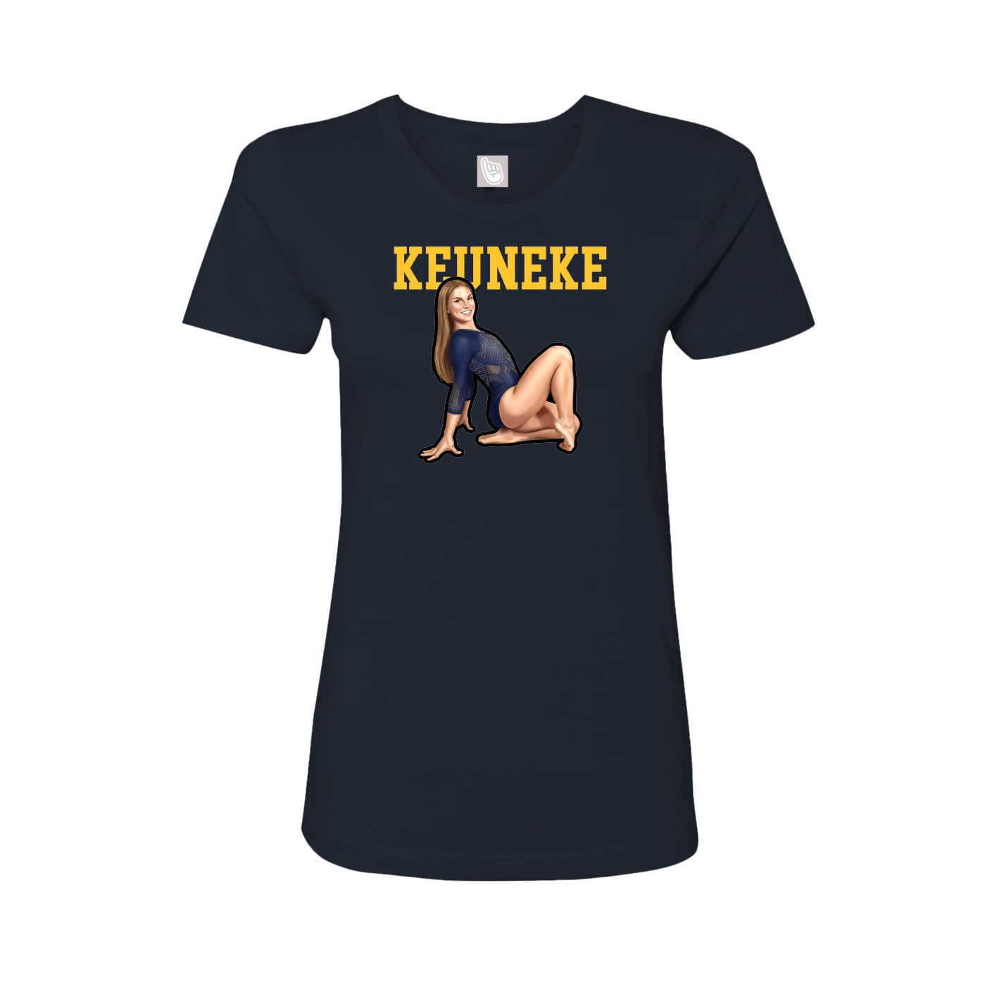 Fitted Women's Tee — Shirsey in Navy