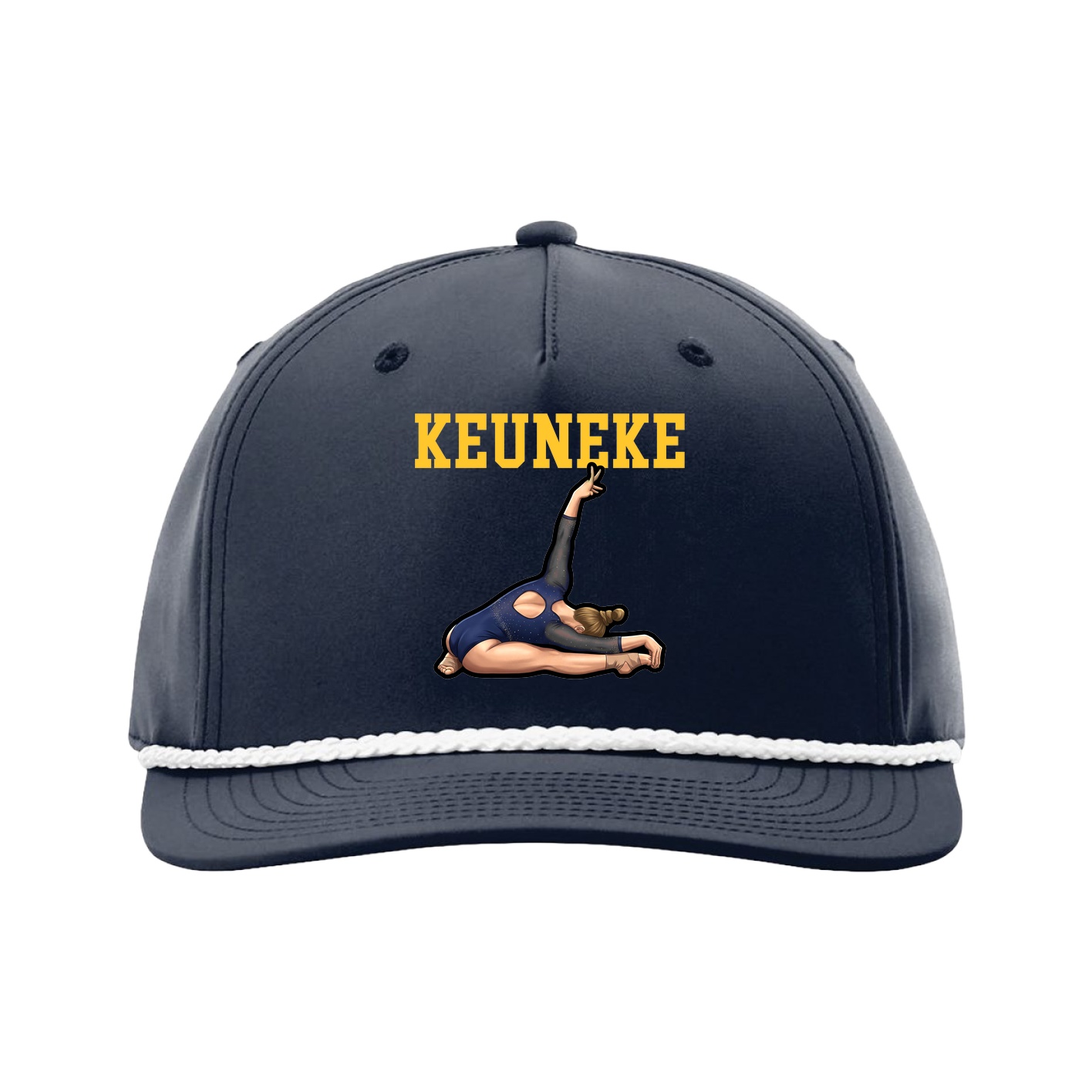 Five-Panel Classic Rope Cap — Shirsey in Navy