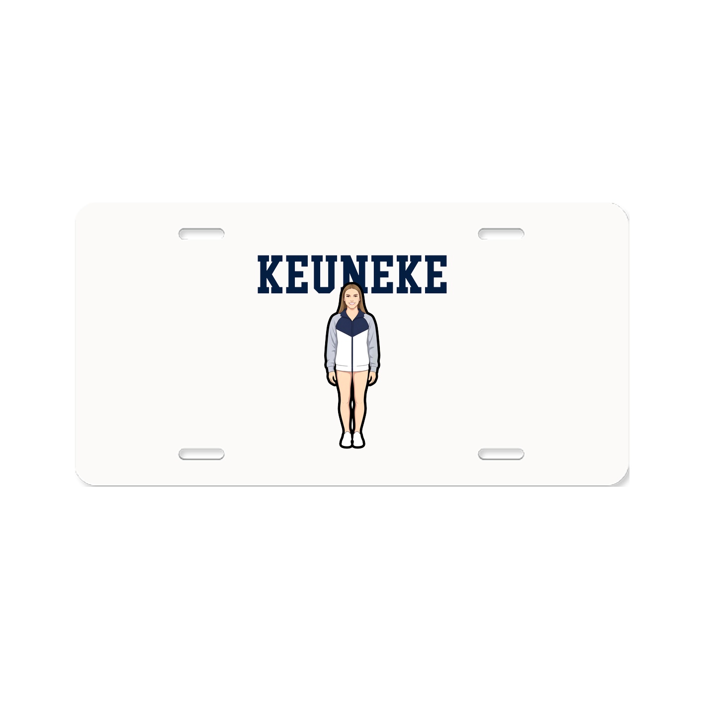 License Plate — Shirsey in Classic