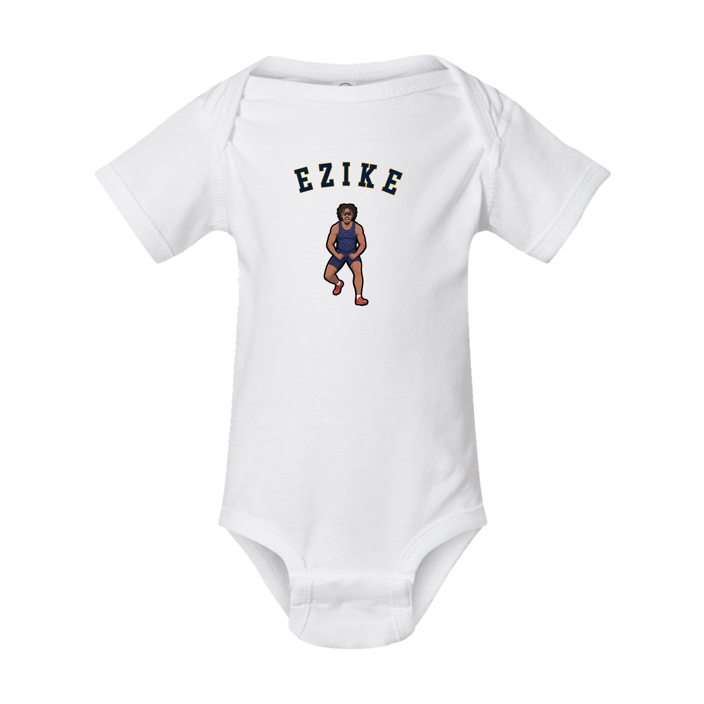Baby Onesie — Shirsey Arch in White