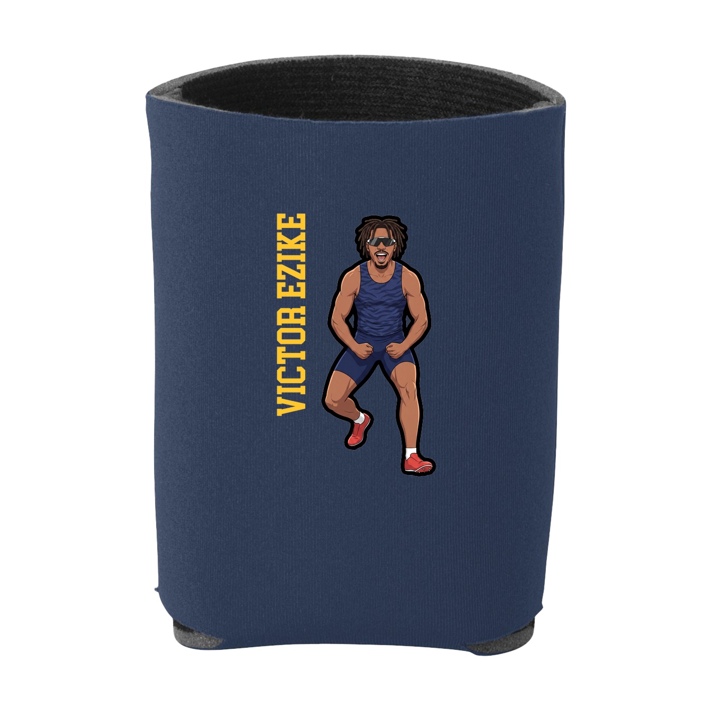 Can Holder — Name Vertical in Navy