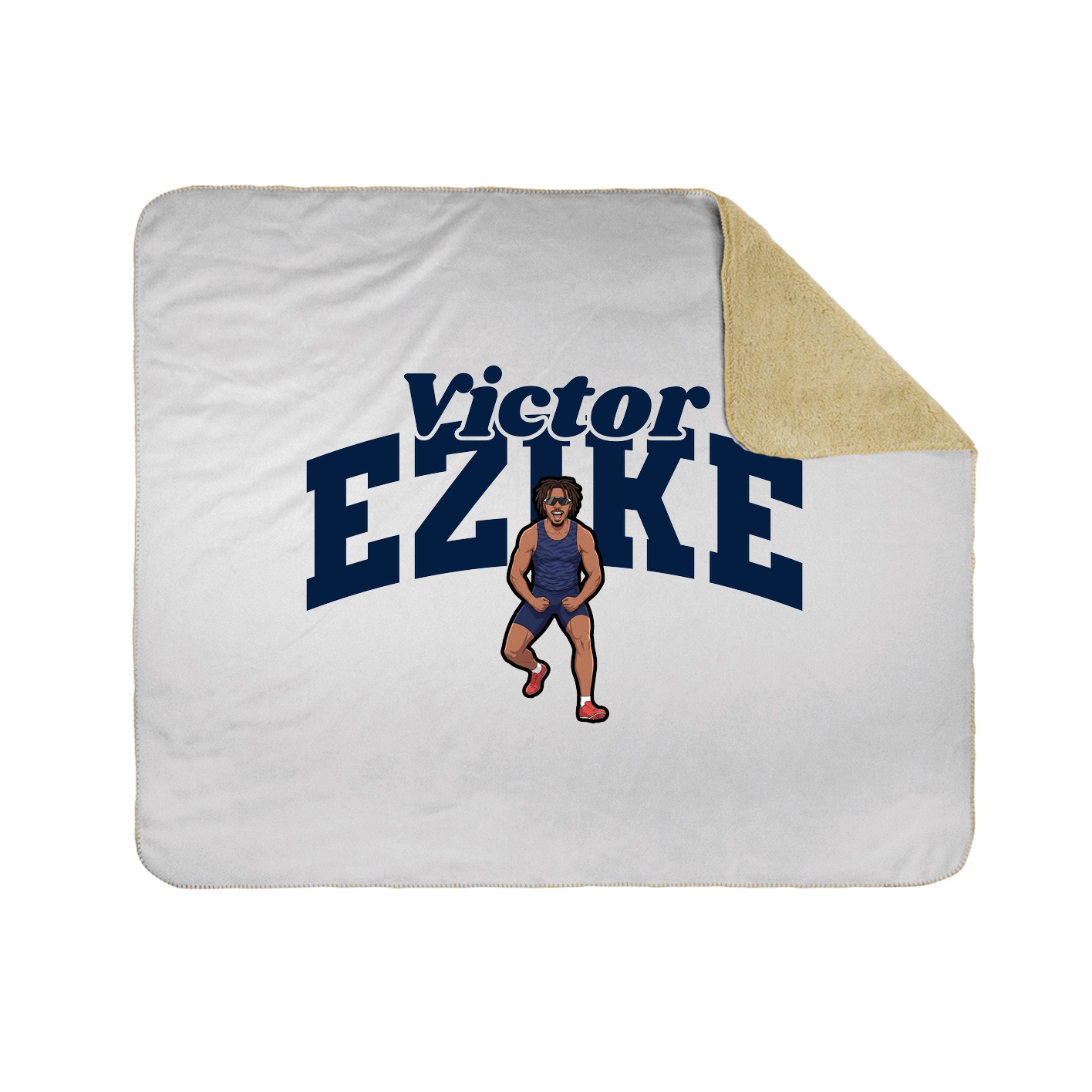 Throw Blanket — Signature Arch in White