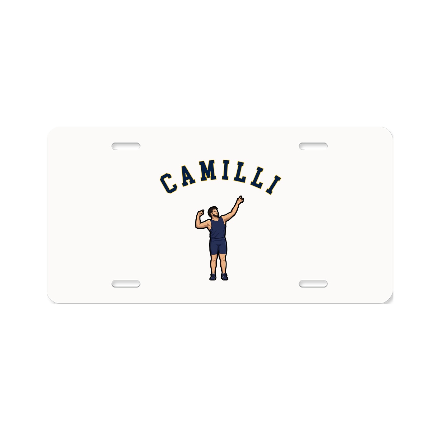 License Plate — Shirsey Arch in Classic