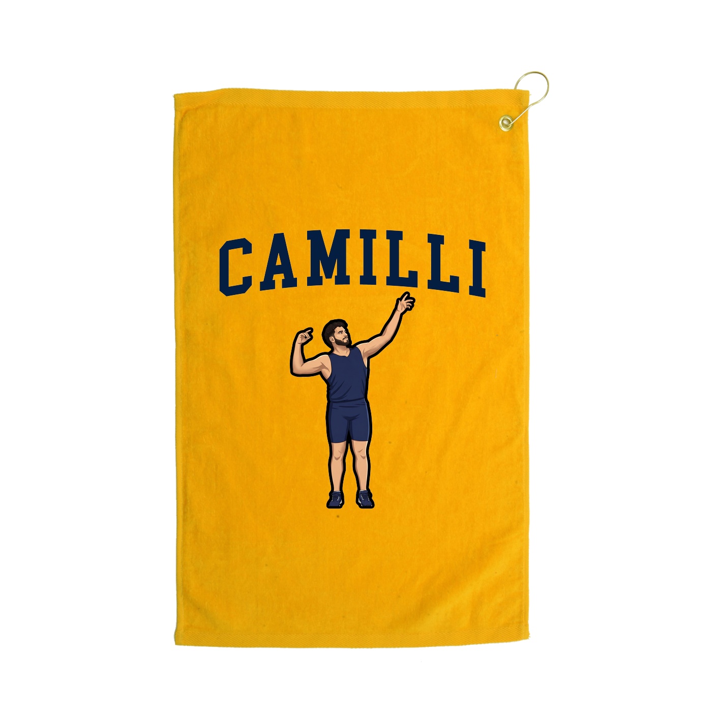 Golf Towel — Shirsey in Gold