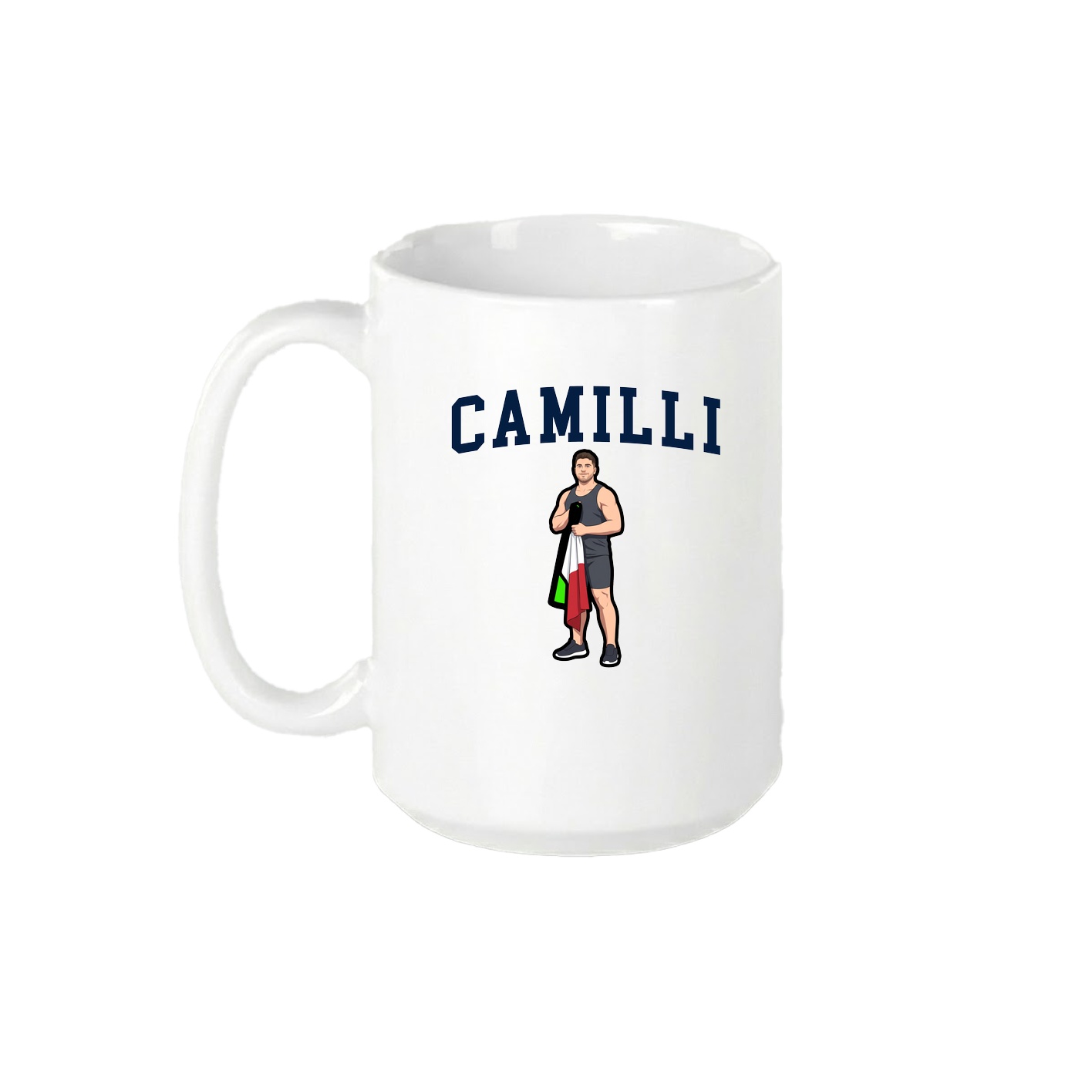 15oz Coffee Mug — Shirsey in White