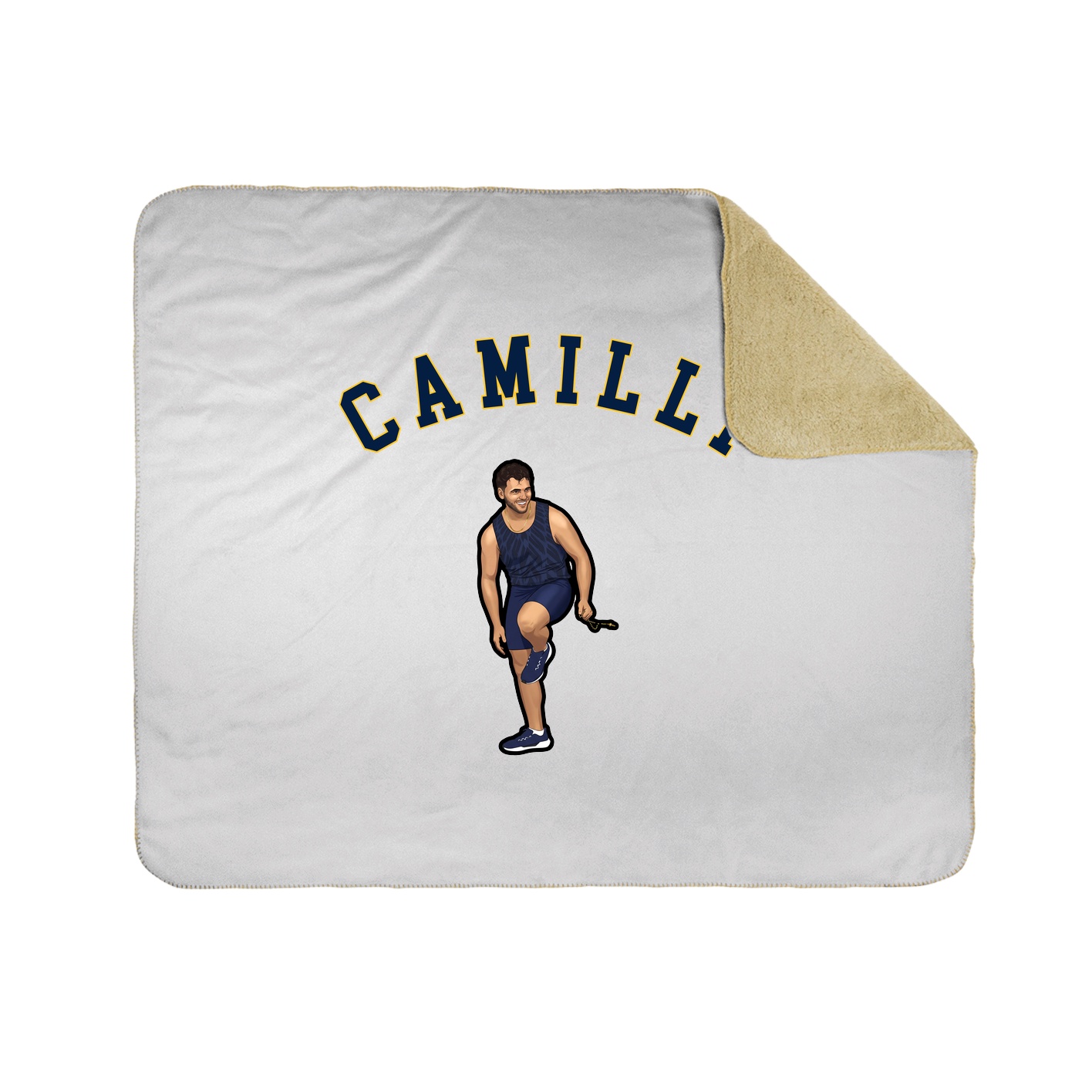 Throw Blanket — Shirsey Arch in White