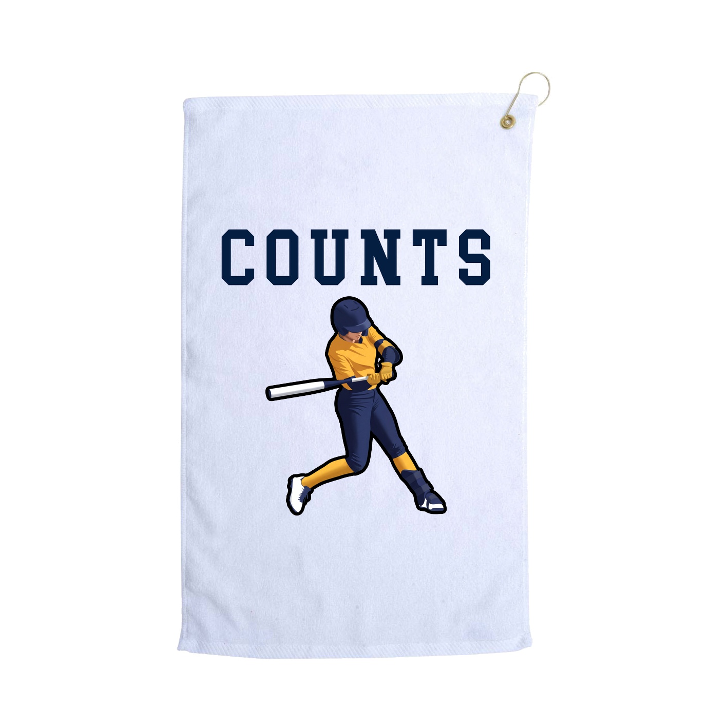 Golf Towel — Shirsey in White