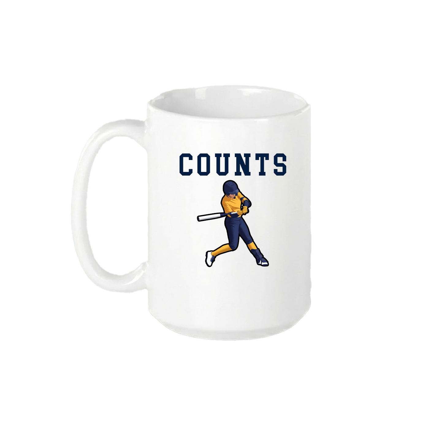 15oz Coffee Mug — Shirsey in White