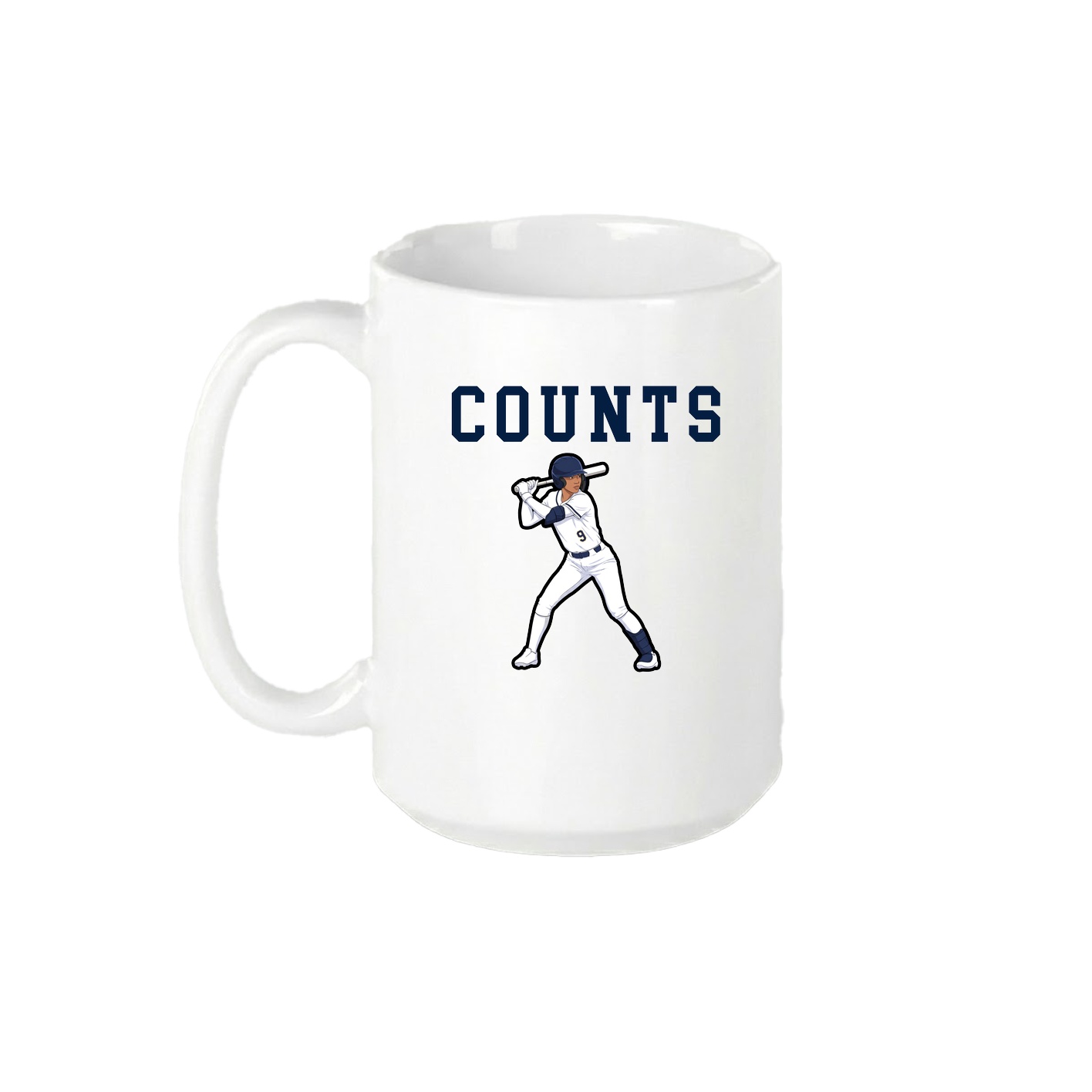 15oz Coffee Mug — Shirsey in White