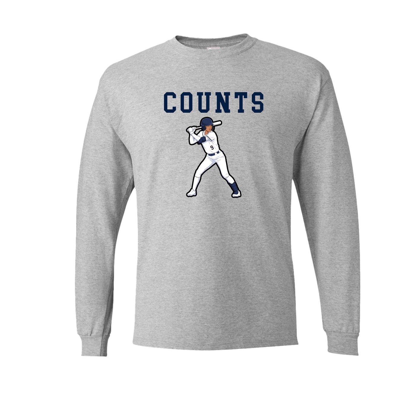 Long Sleeve Tee — Shirsey in Grey