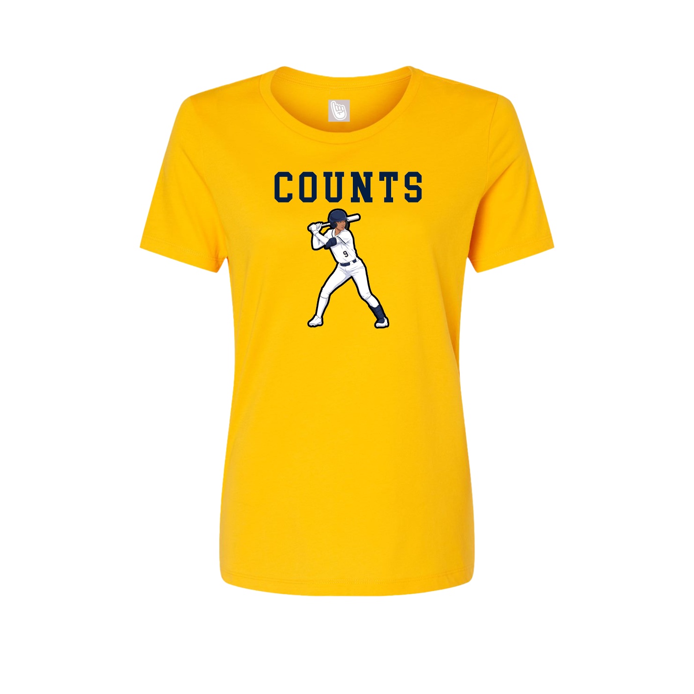 Fitted Women's Tee — Shirsey in Gold