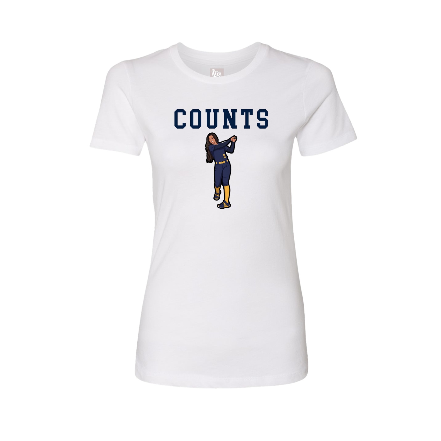 Fitted Women's Tee — Shirsey in White