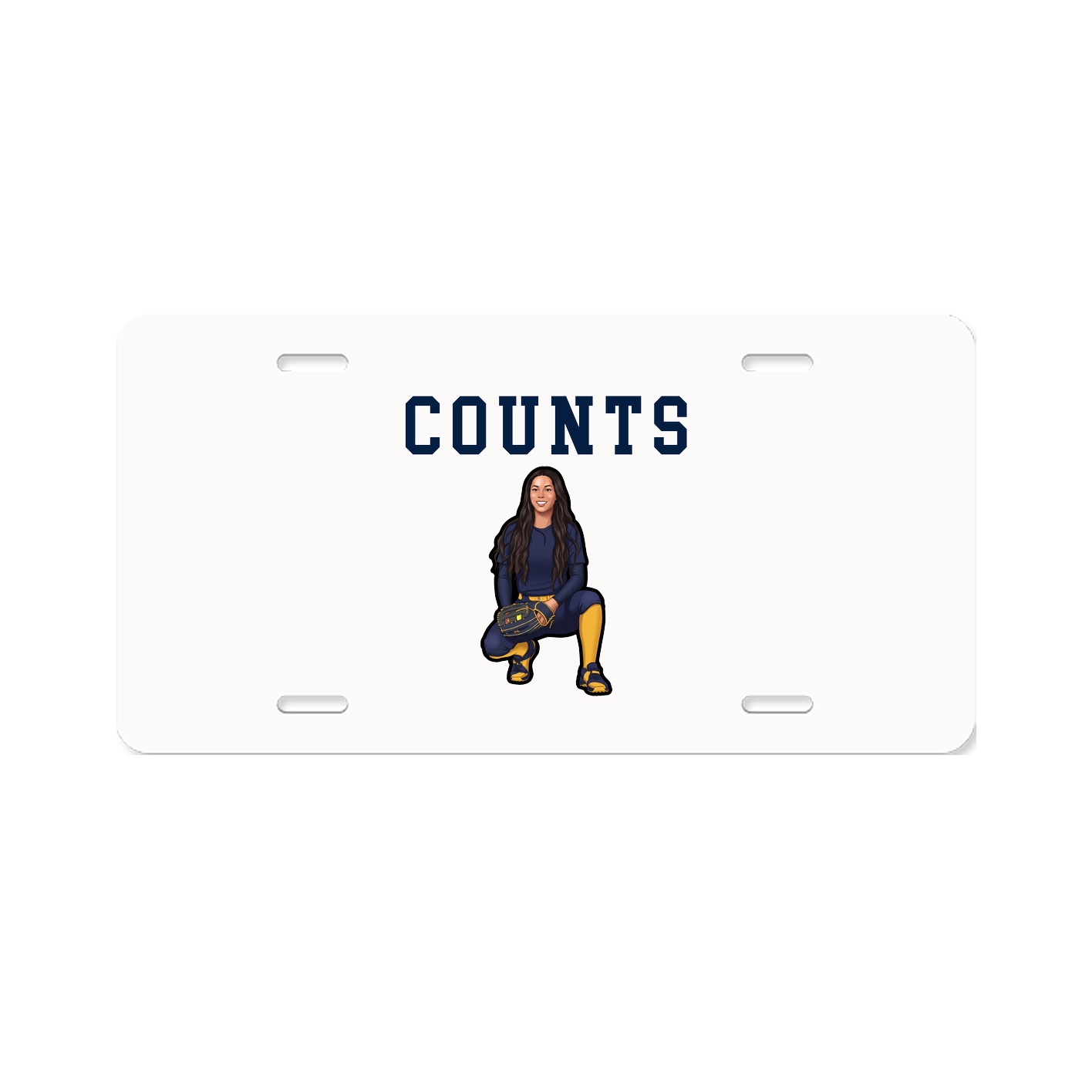 License Plate — Shirsey in Classic