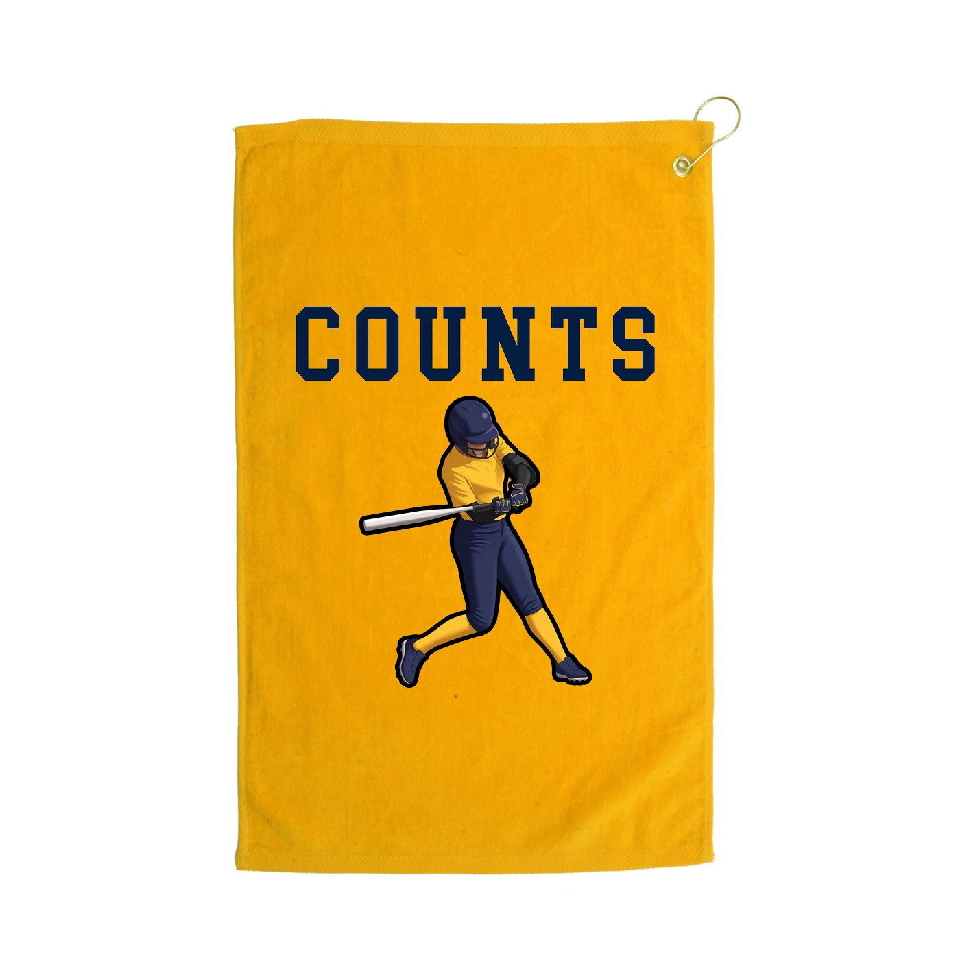 Golf Towel — Shirsey in Gold