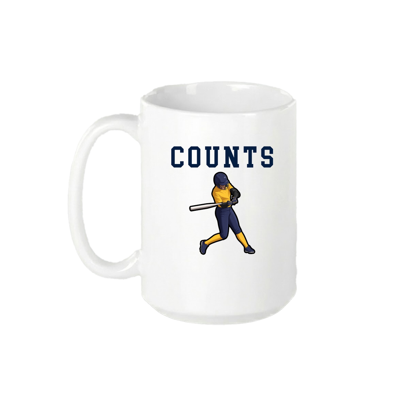15oz Coffee Mug — Shirsey in White