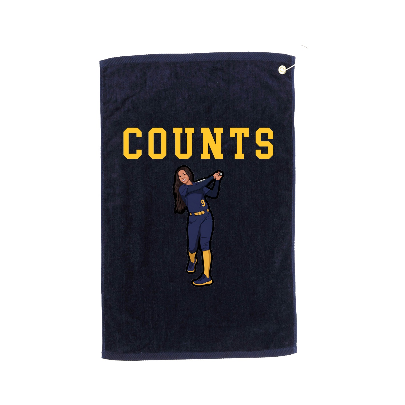 Golf Towel — Shirsey in Navy