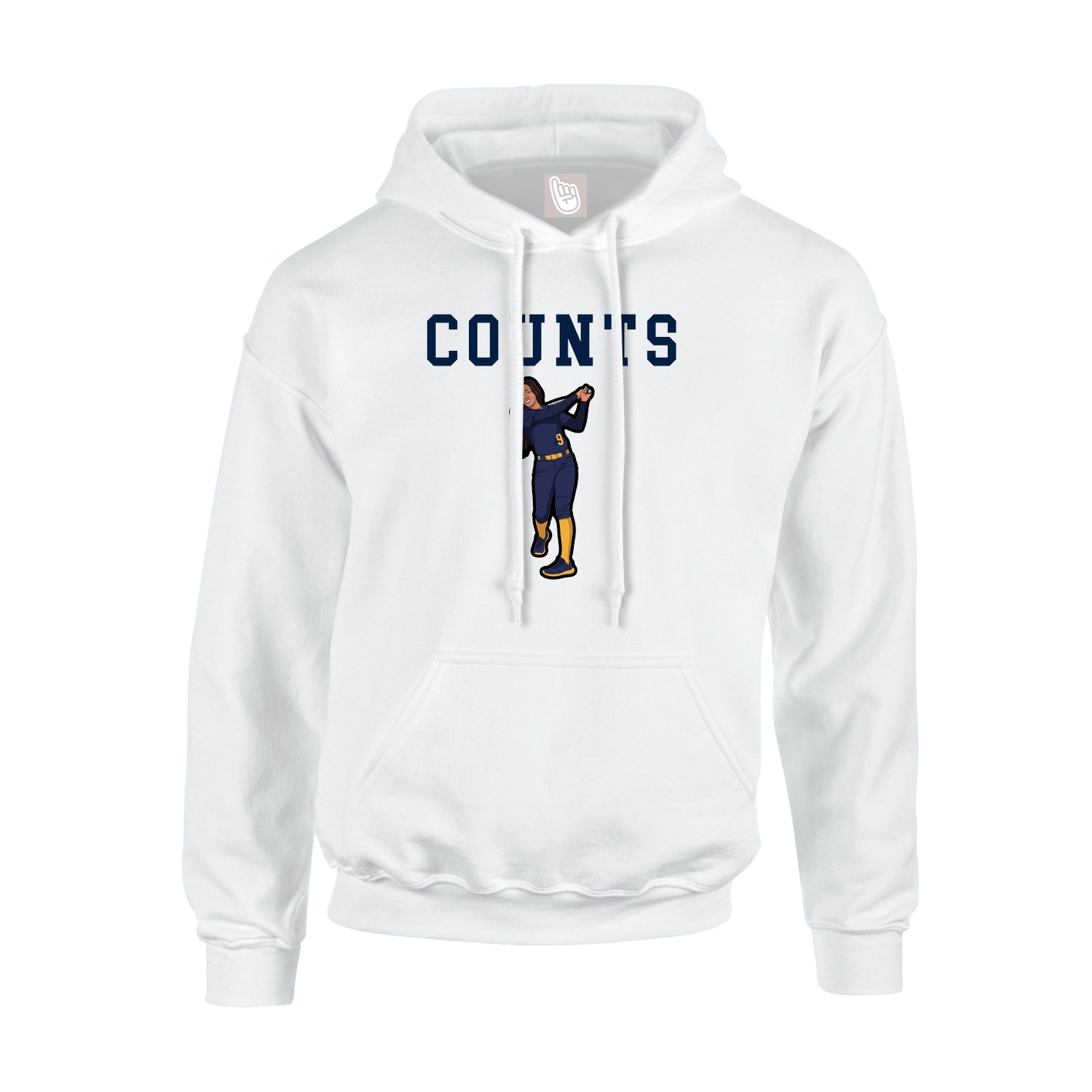 Youth Hoodie — Shirsey in White