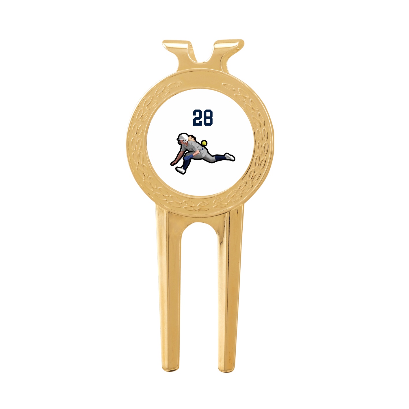 Divot Tool with Ball Marker — Number Top in Classic