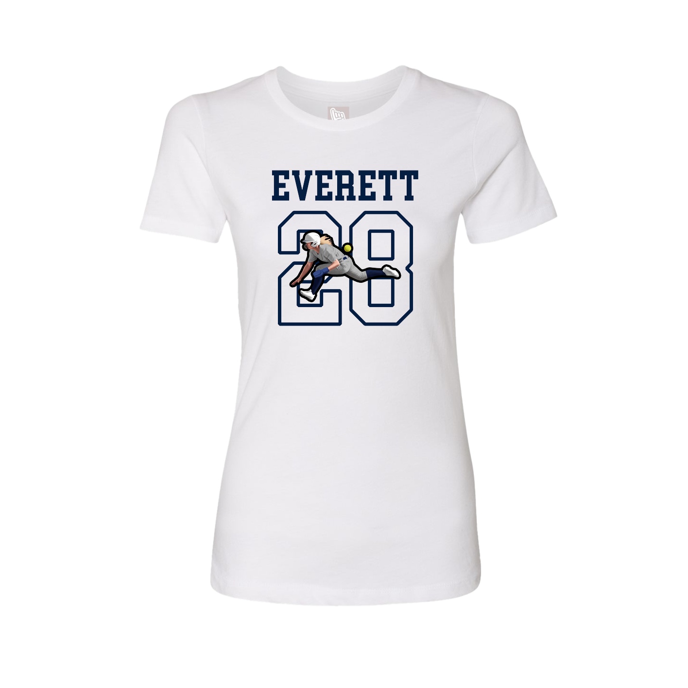 Fitted Women's Tee — Shirsey in White