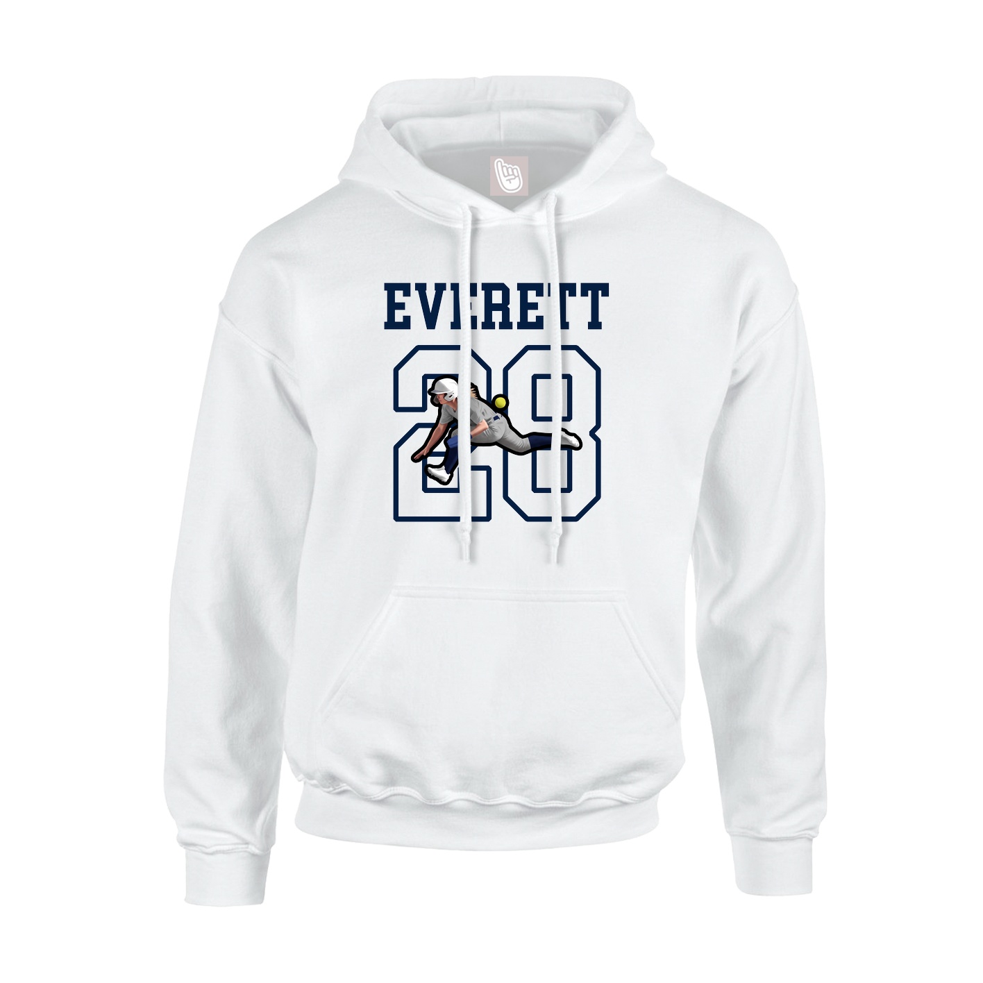 Youth Hoodie — Shirsey in White