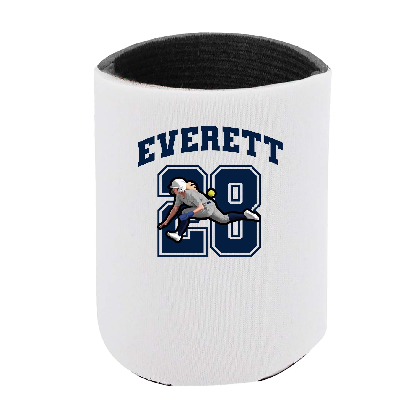 Can Holder — Number in White