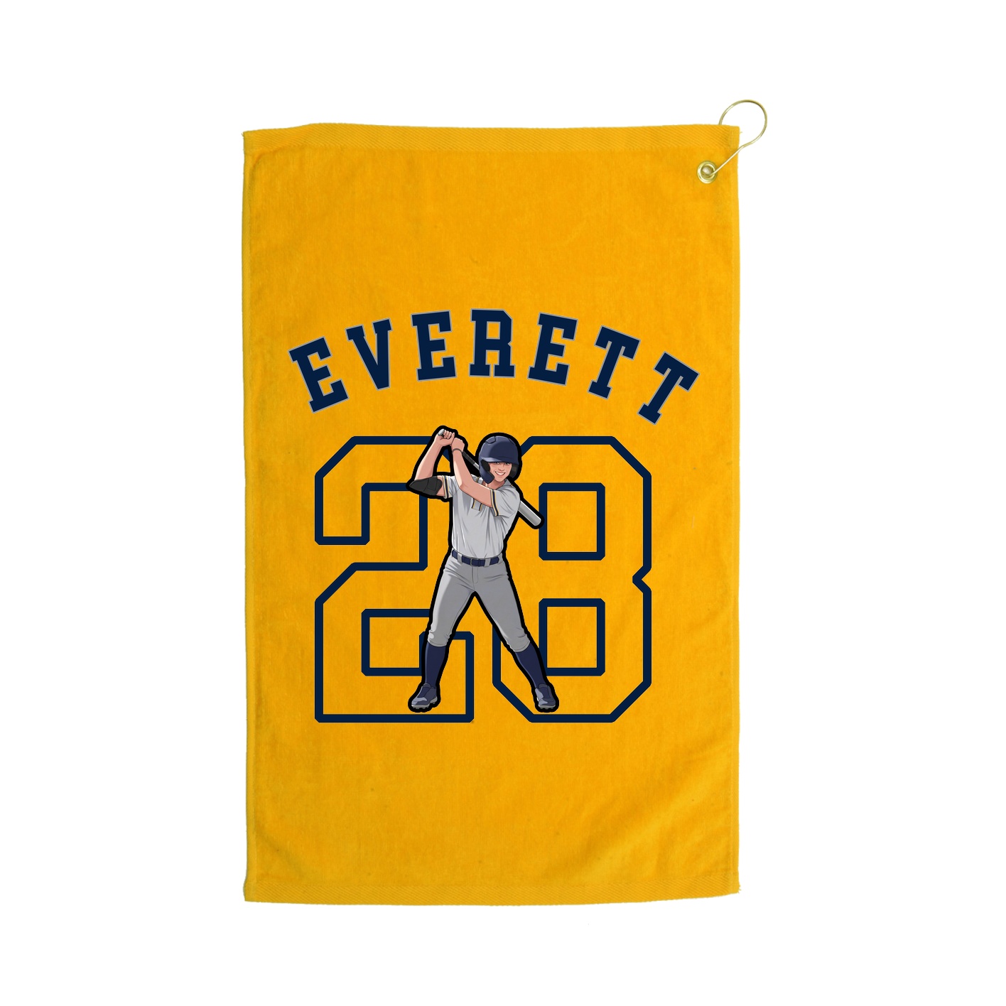 Golf Towel — Shirsey Arch in Gold