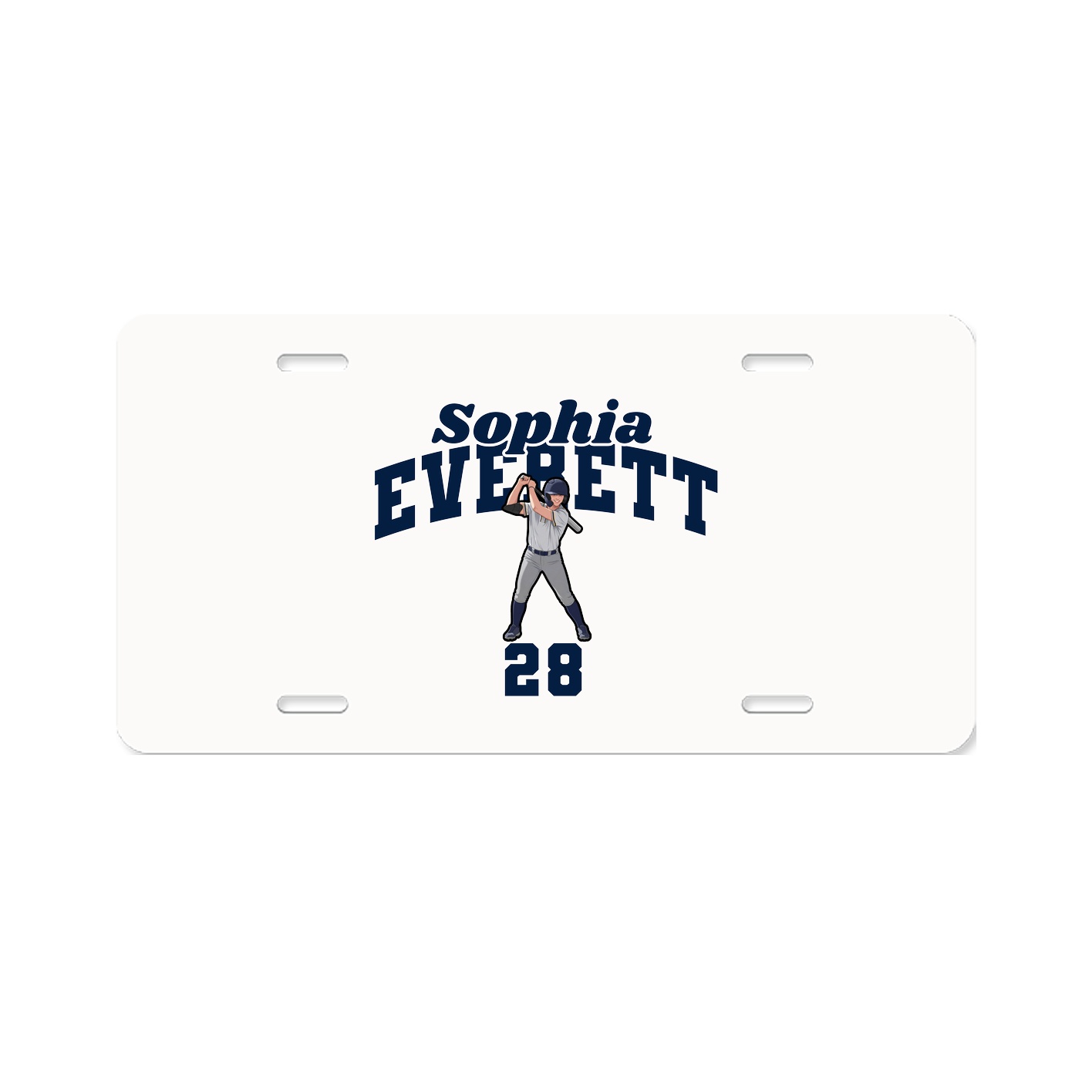 License Plate — Signature Arch in Classic