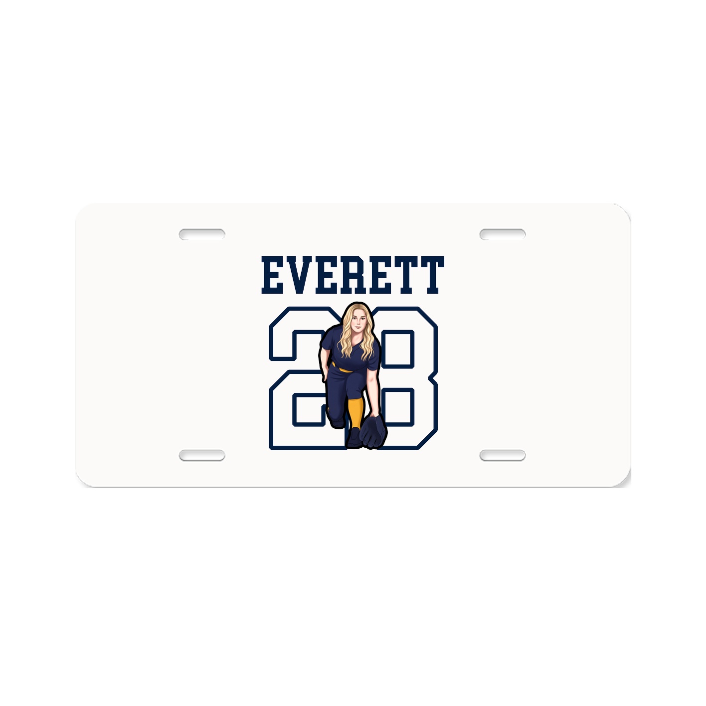 License Plate — Shirsey in Classic