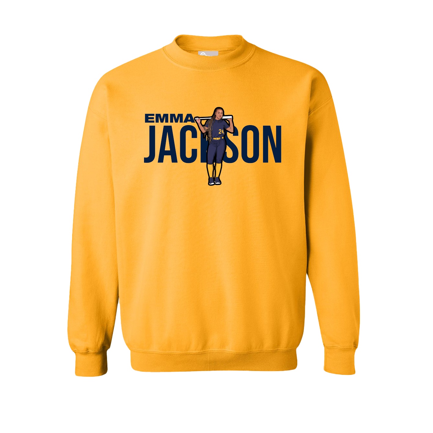 Fleece Crew — Player Name in Gold