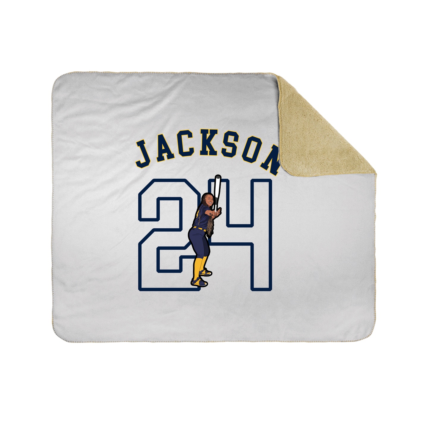 Throw Blanket — Shirsey Arch in White